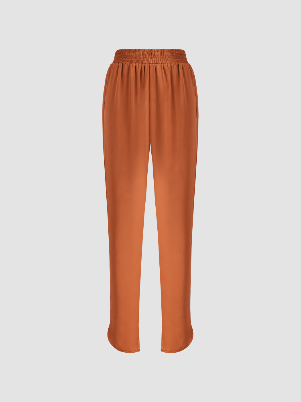 Solid Split Pants