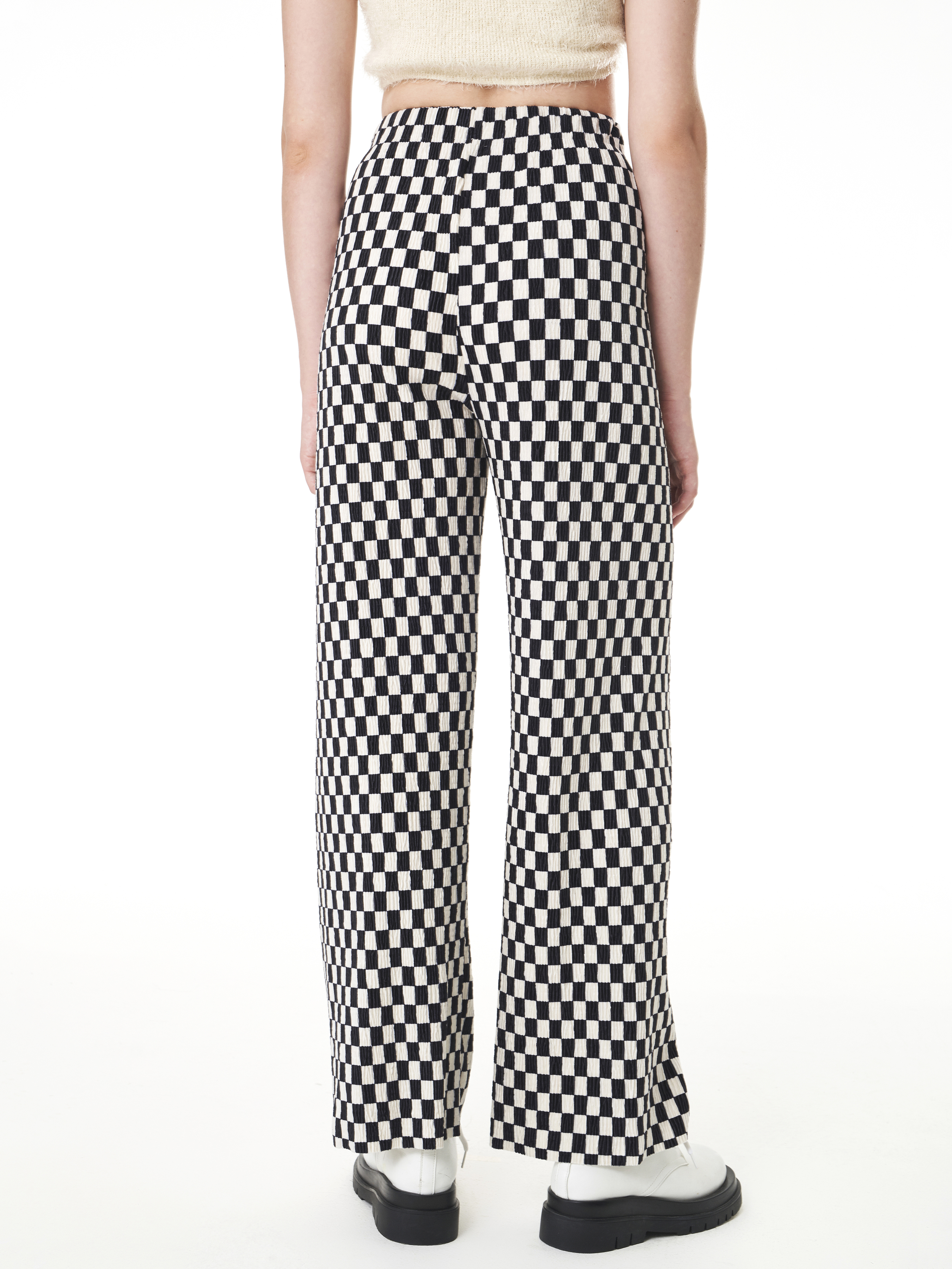 Checker Board Trousers - Cider