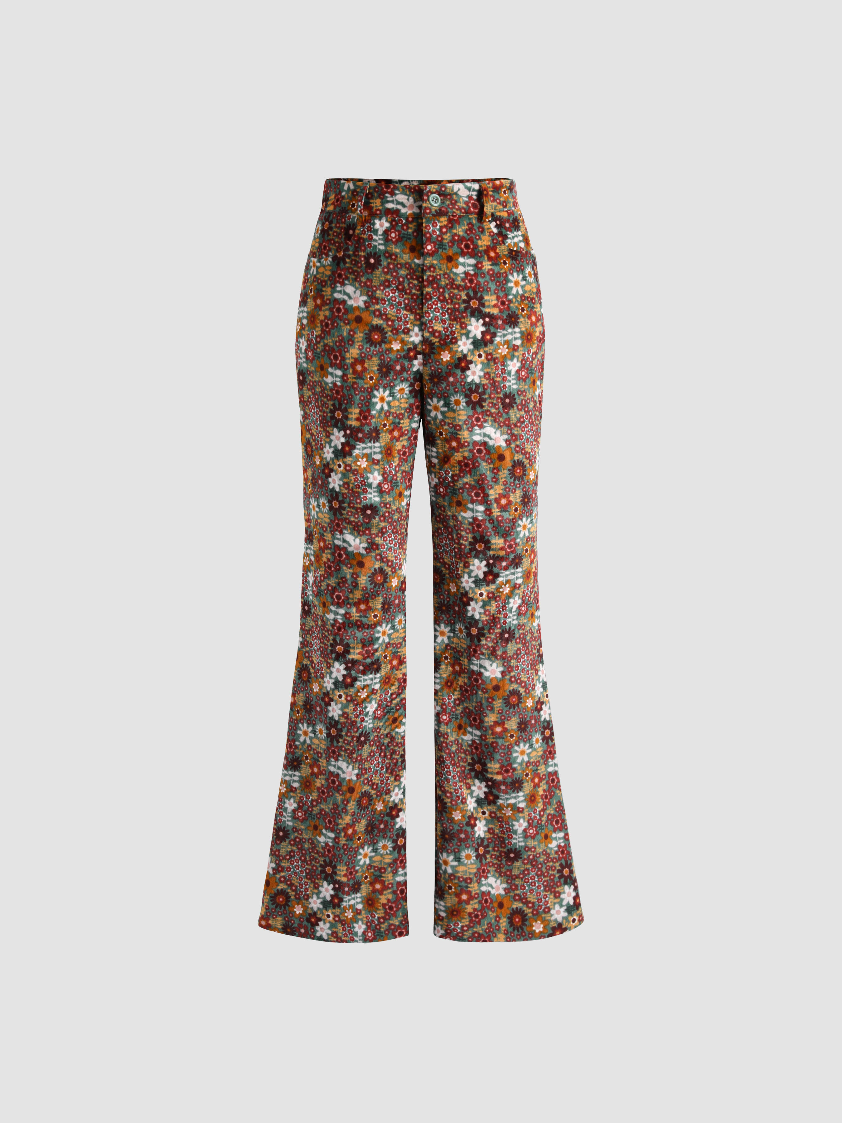 Floral Retro Pattern Flares Cider