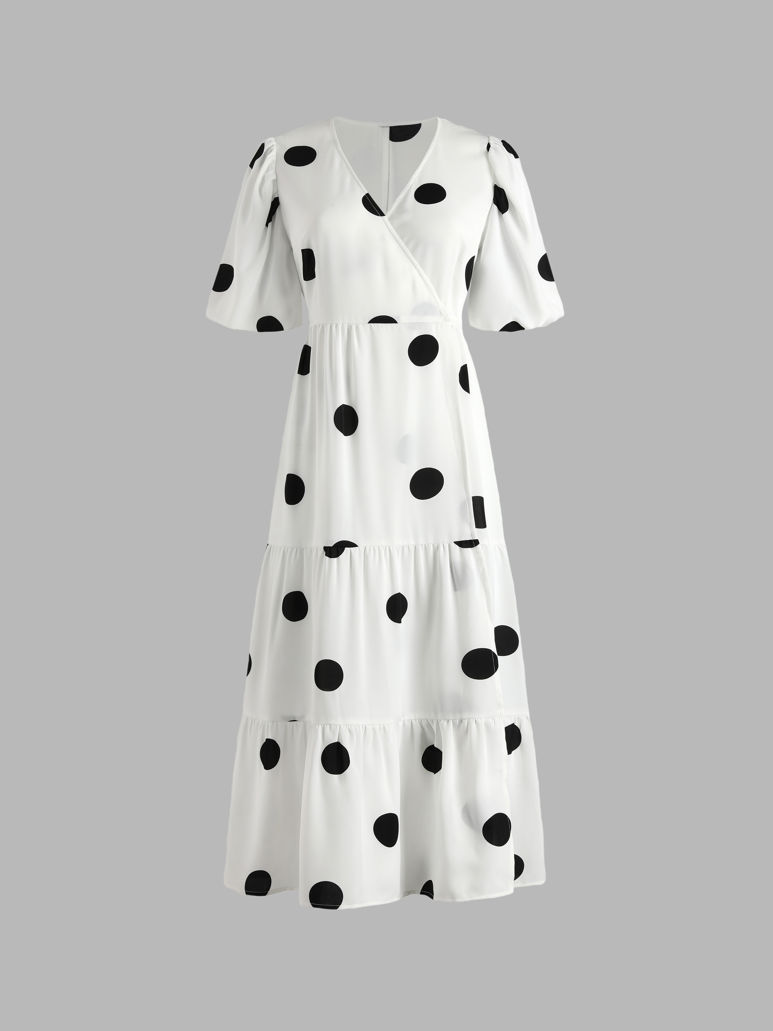 Polka Dot Maxi Dress Cider
