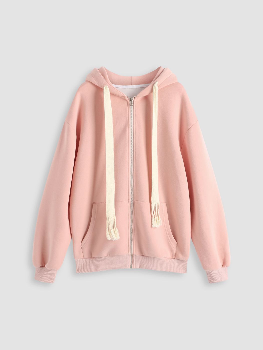Pink Zip Up Hoodie