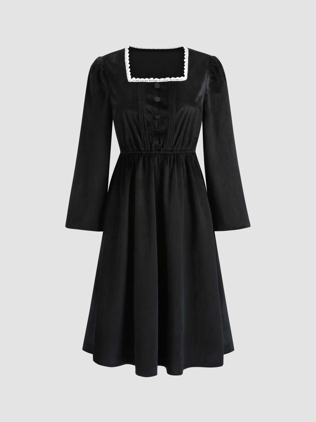 Kleid im französischen Retro-Stil