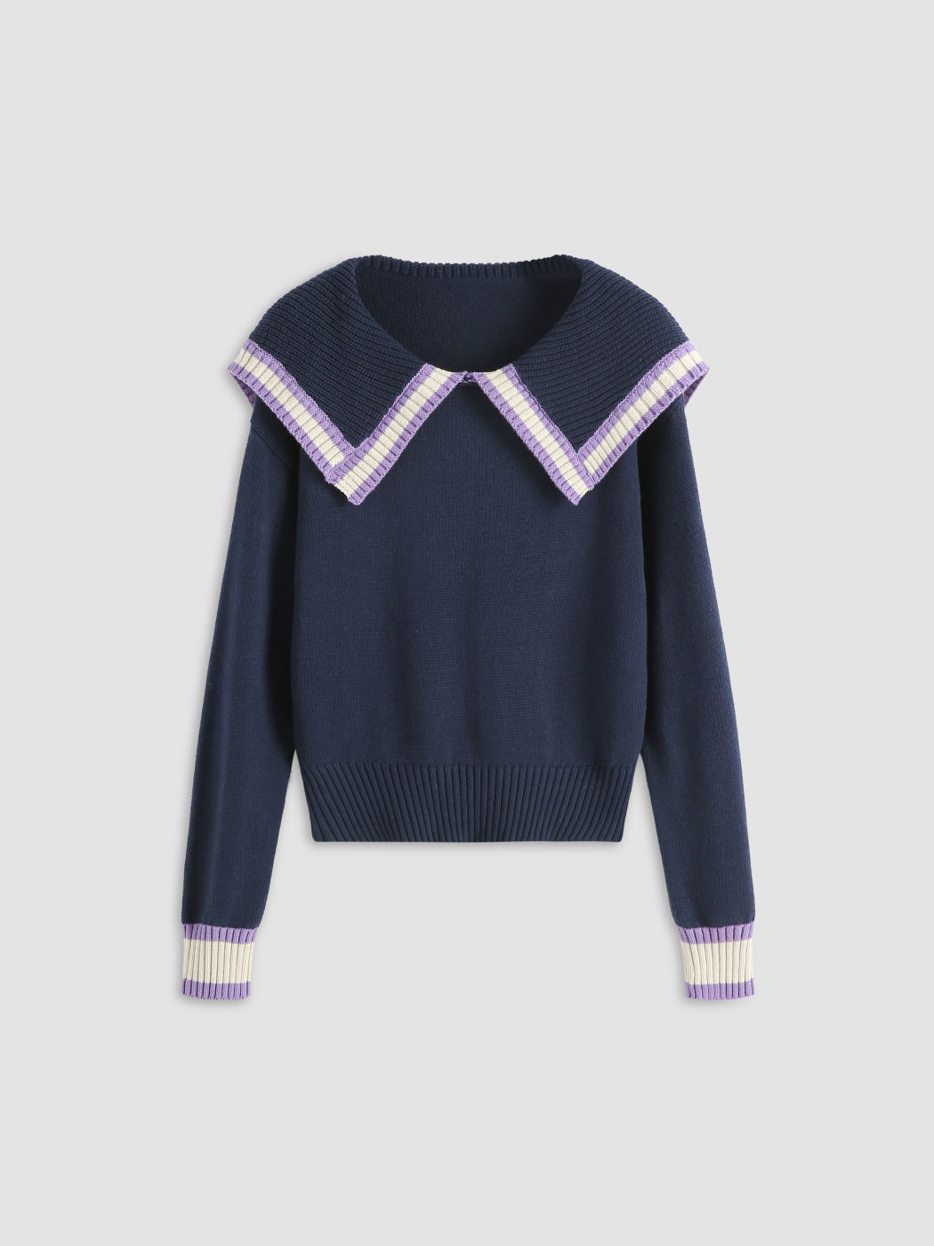 Sailor Collar Sweater
