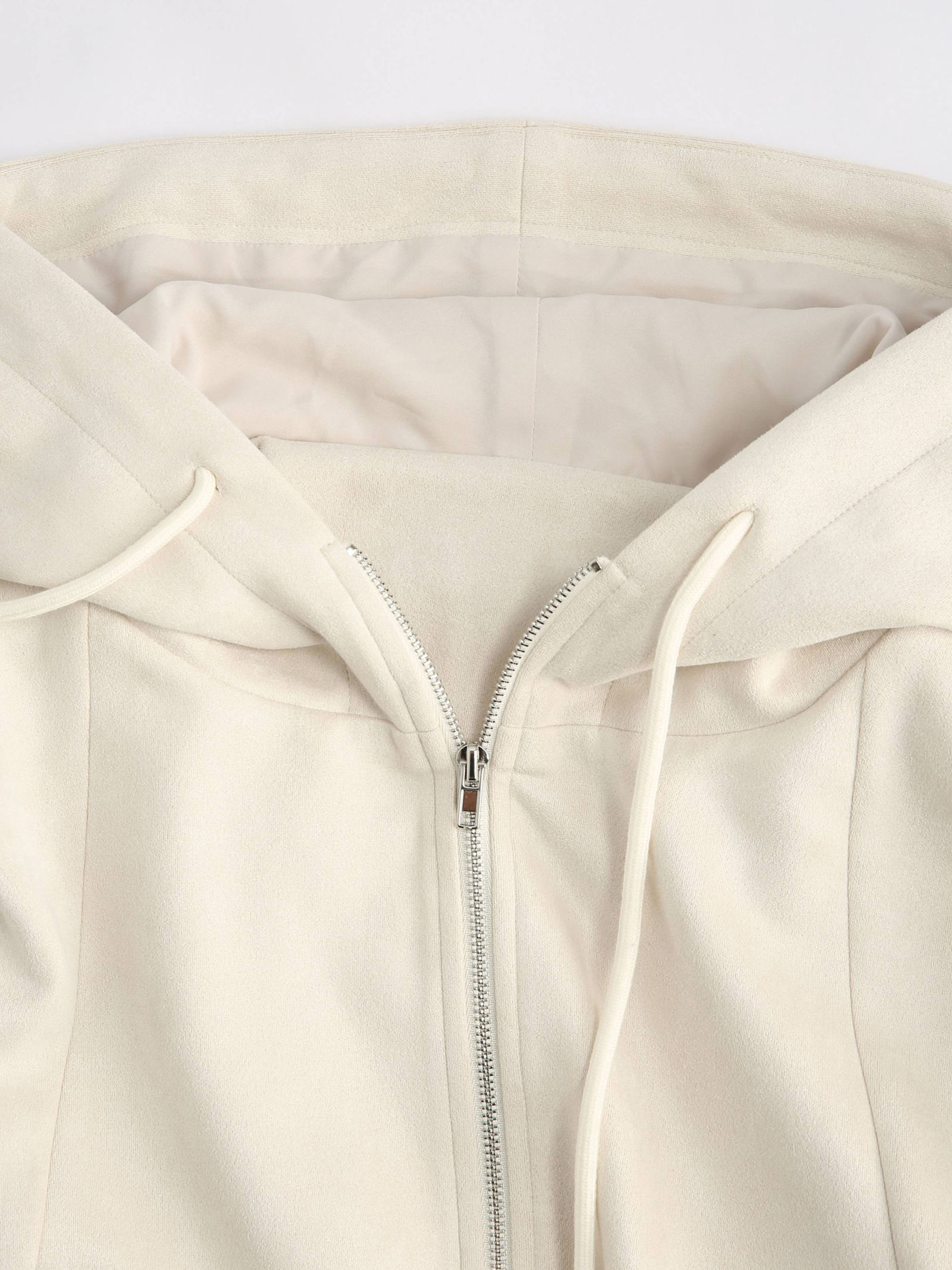 Light Grey Zip Up Hoodie