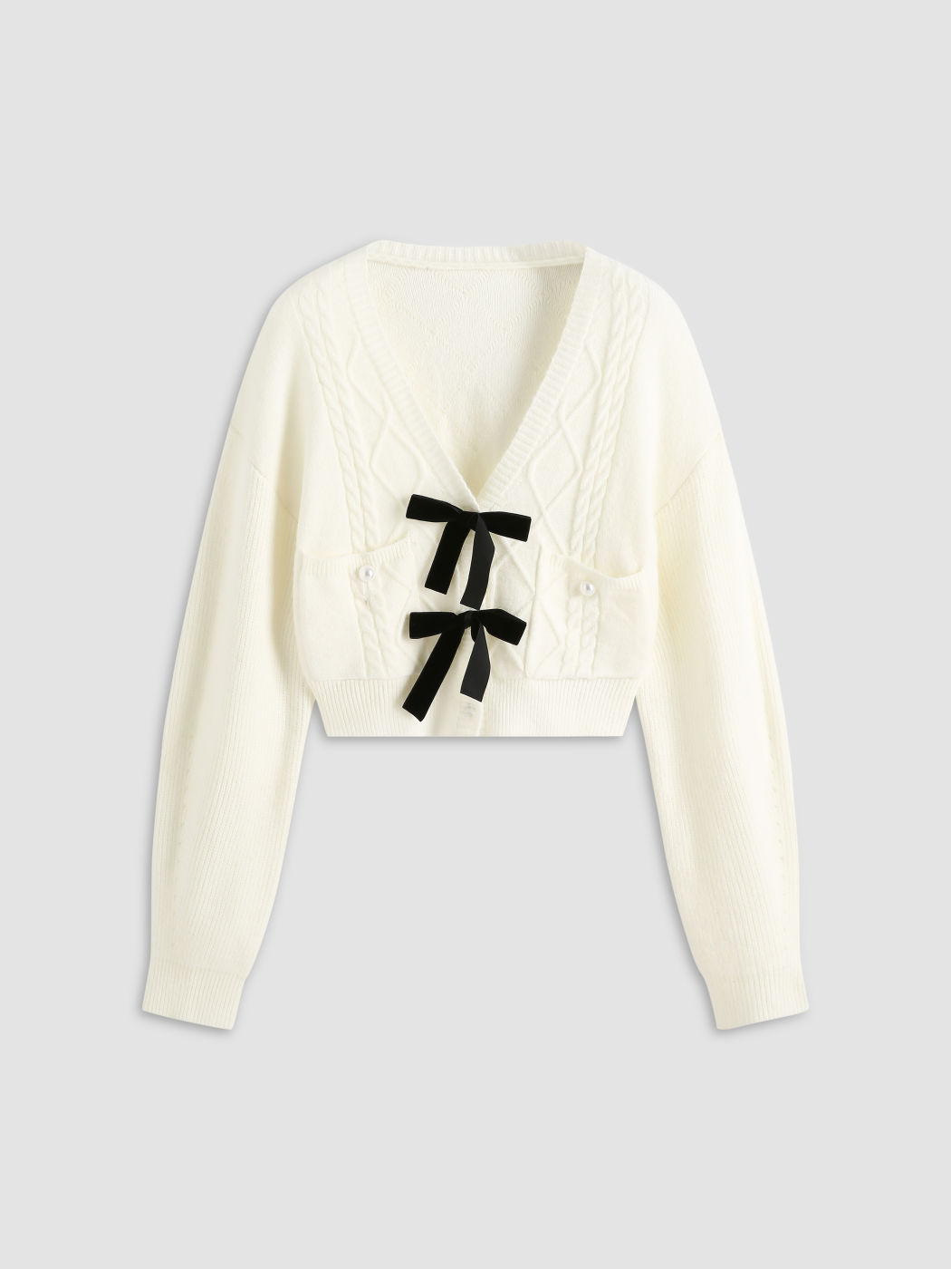 Edler Miss Bow Front Cardigan