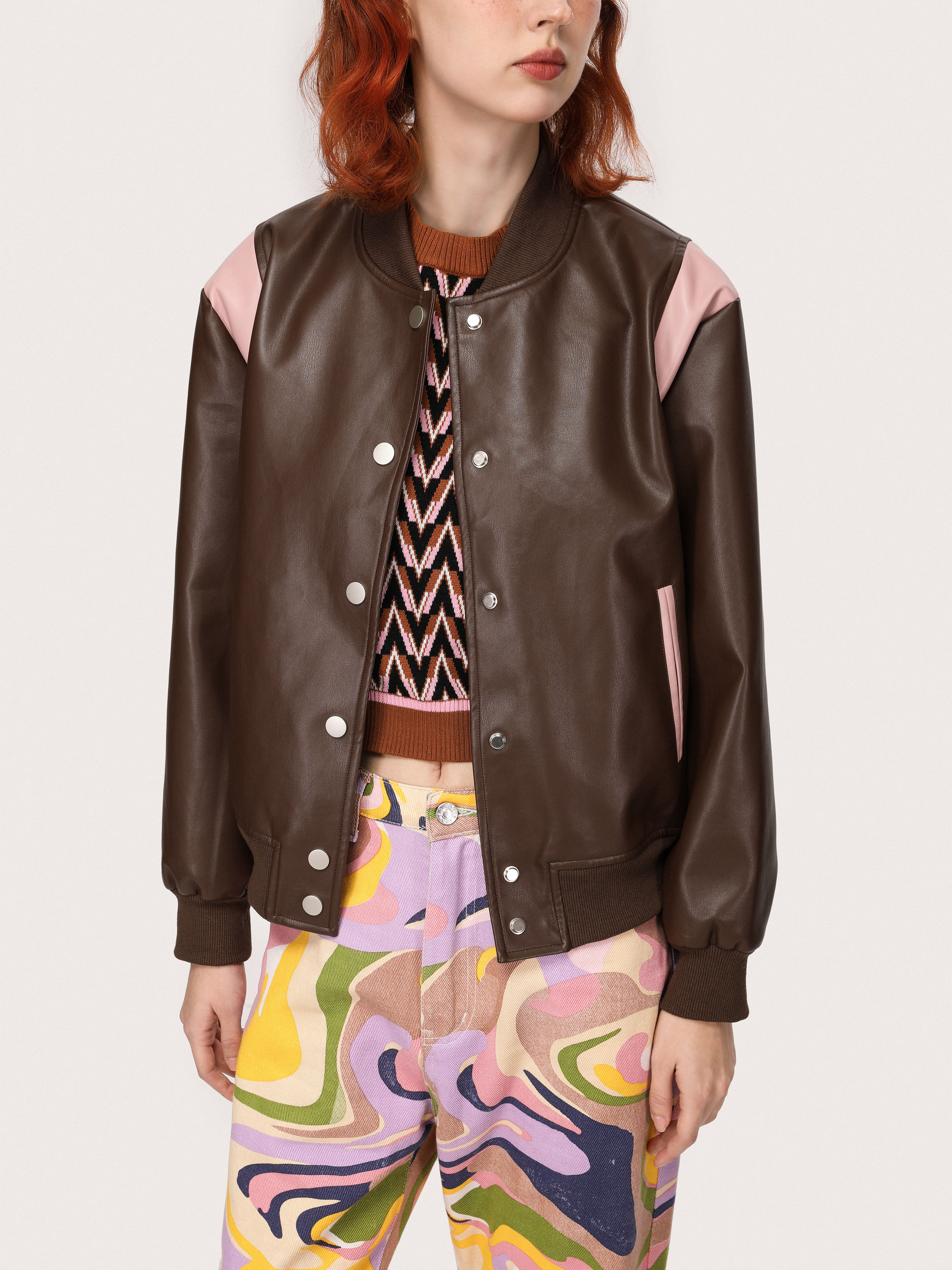 Date Night At The Diner Bomber Jacket For School Daily Casual