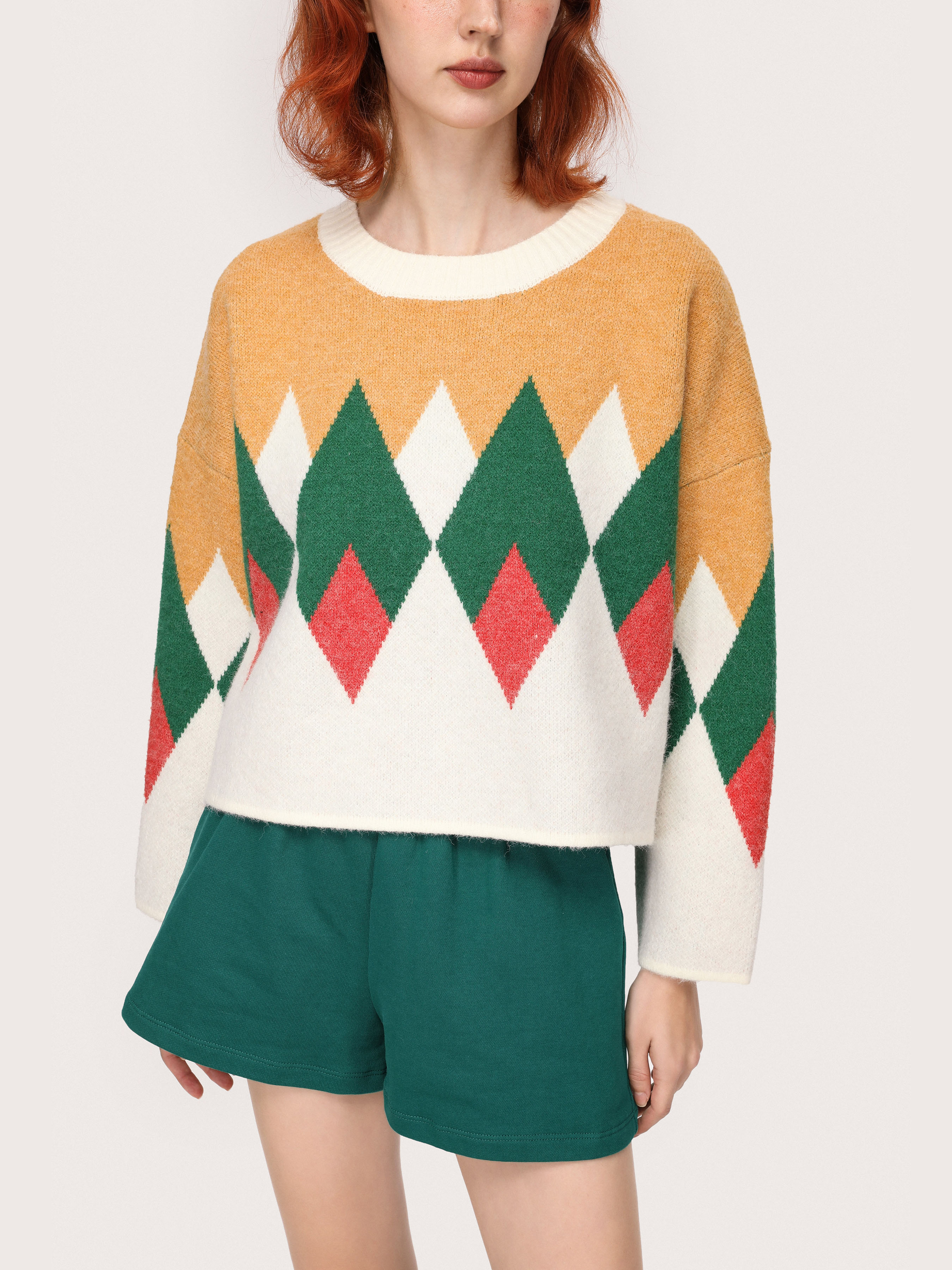 Uncharted Territory Heavy Knit Sweater Cider