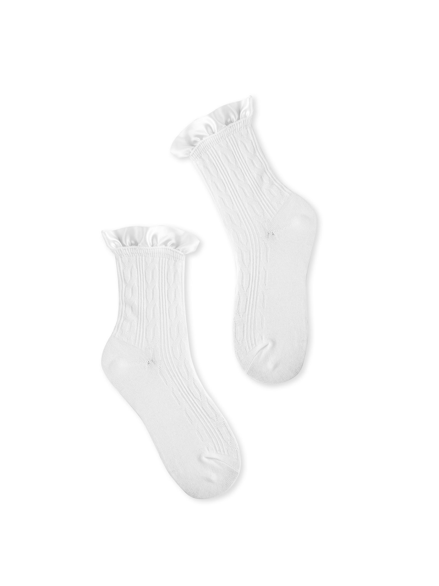 Texture Ruffle Socks