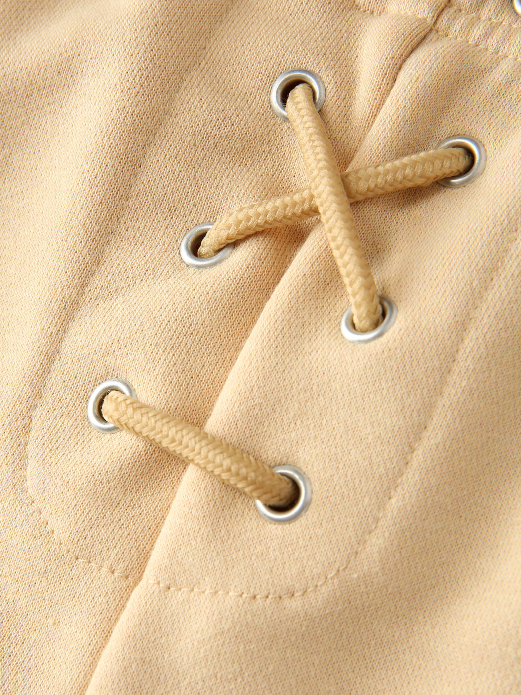 Tan Tie Front Pants