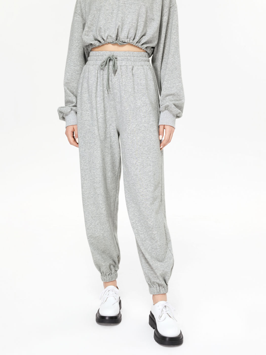 Gray Sporty Trousers