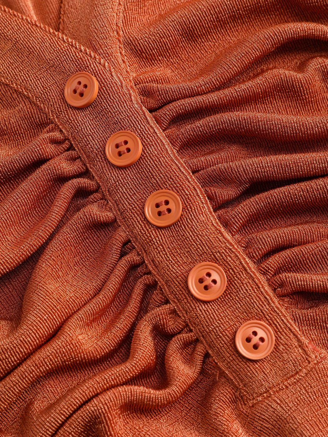Solid Button Up Crop Shirt