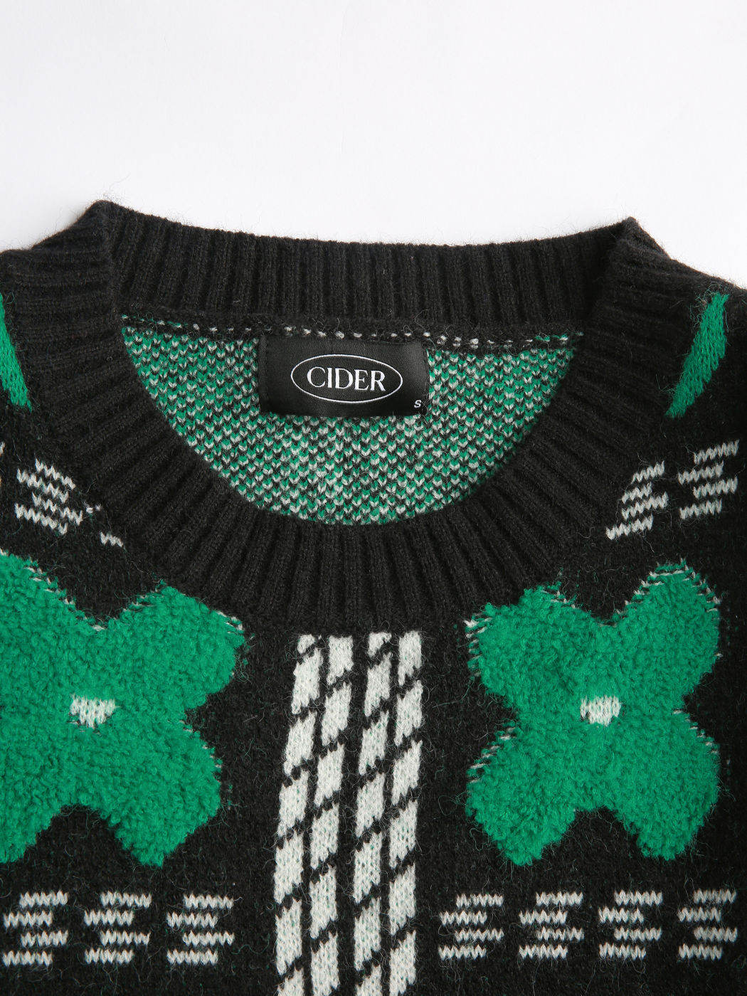 Knit Fabric Retro Garden Sweater For Daily Casual School