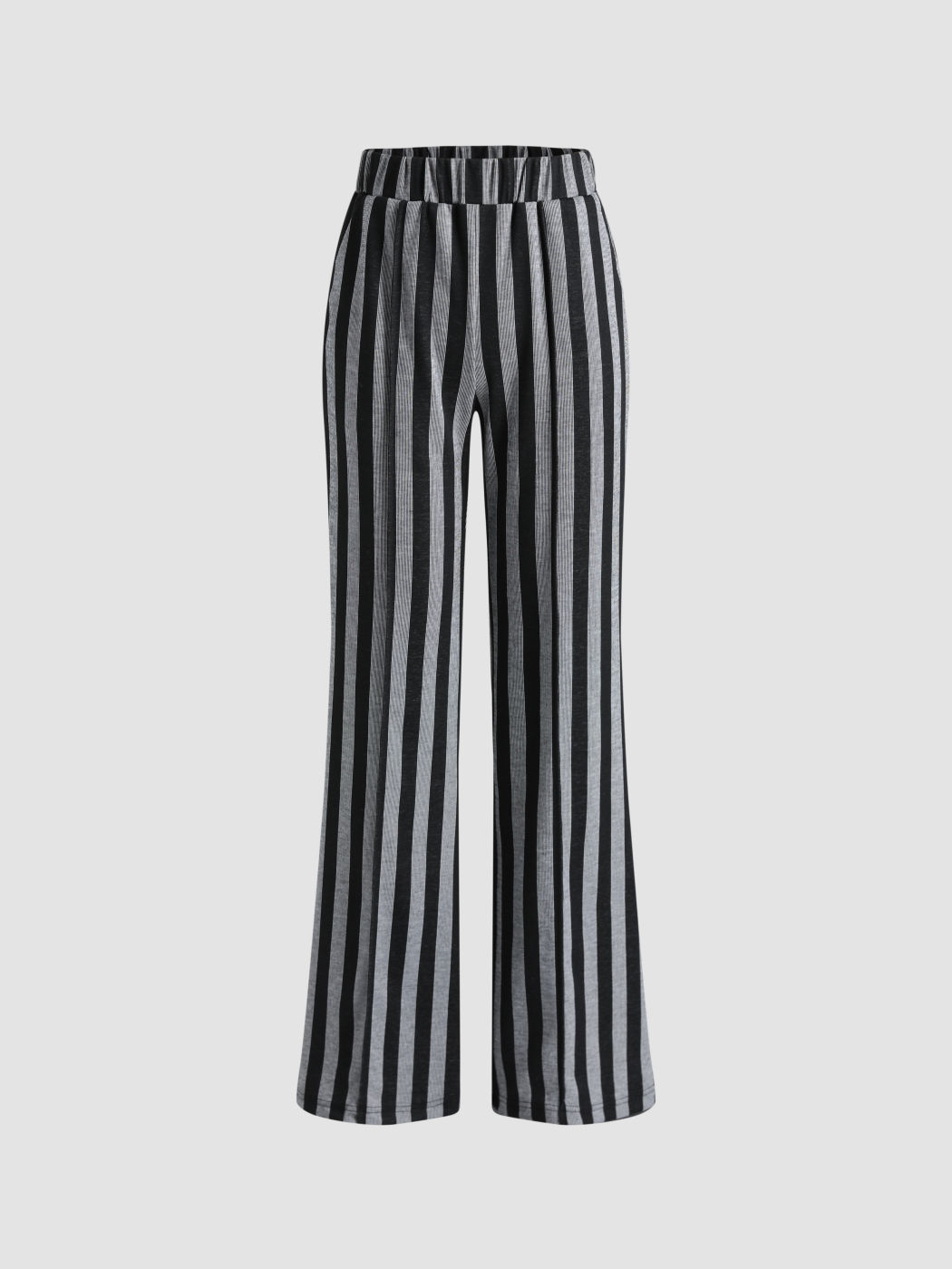 Black Striped Pants