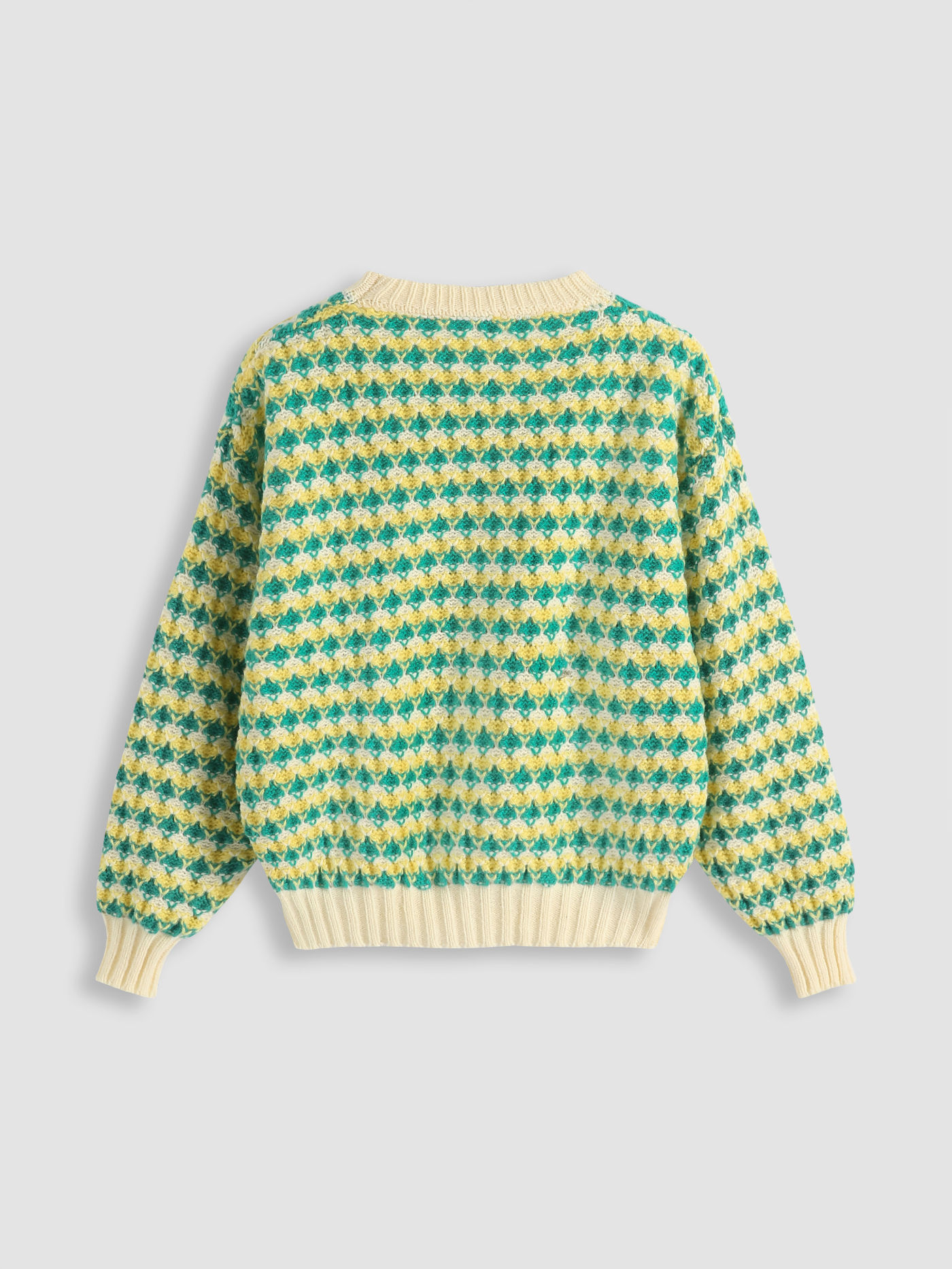 Green Stripe Sweater