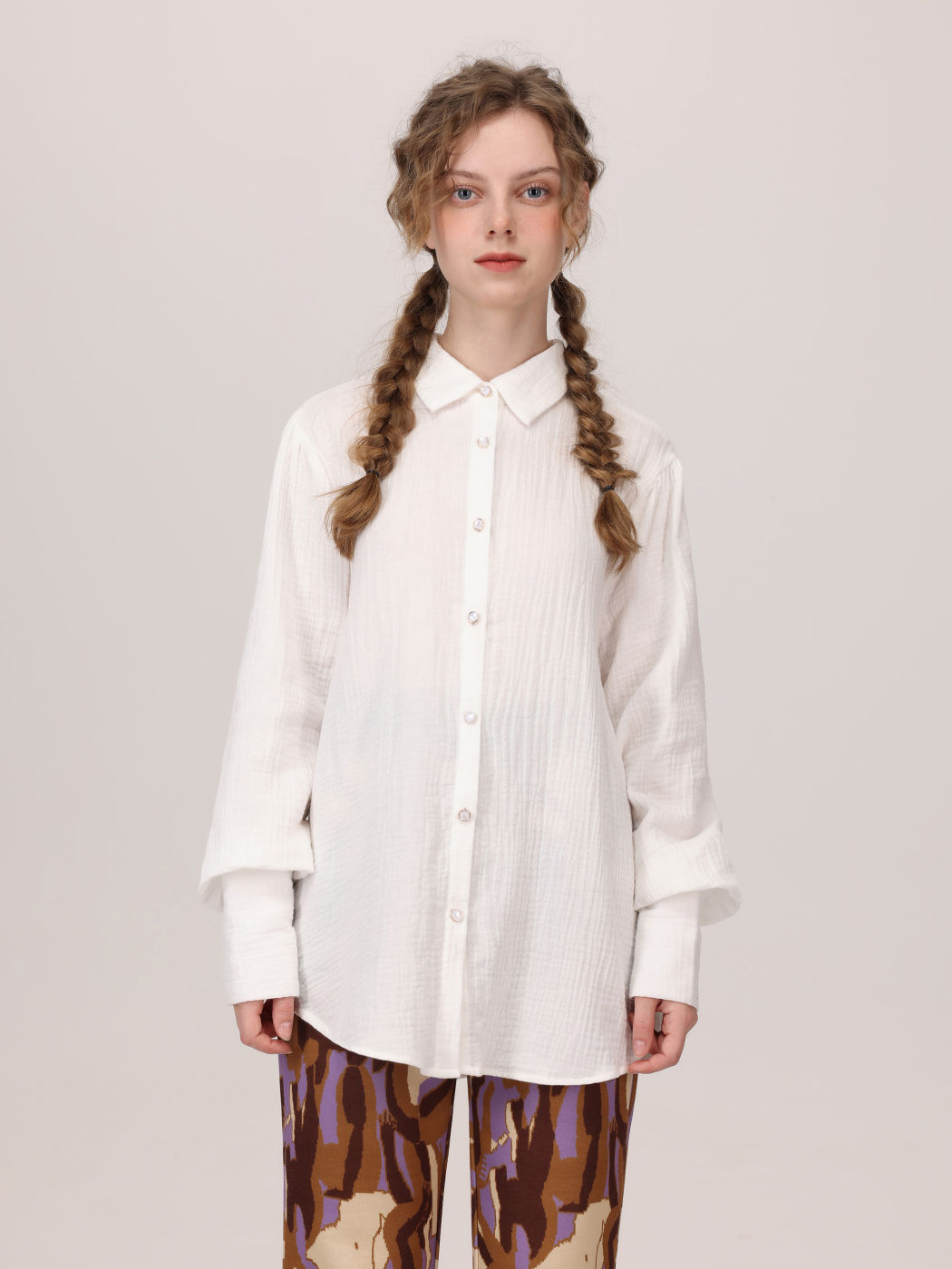 The Essential White Button Down Blouse