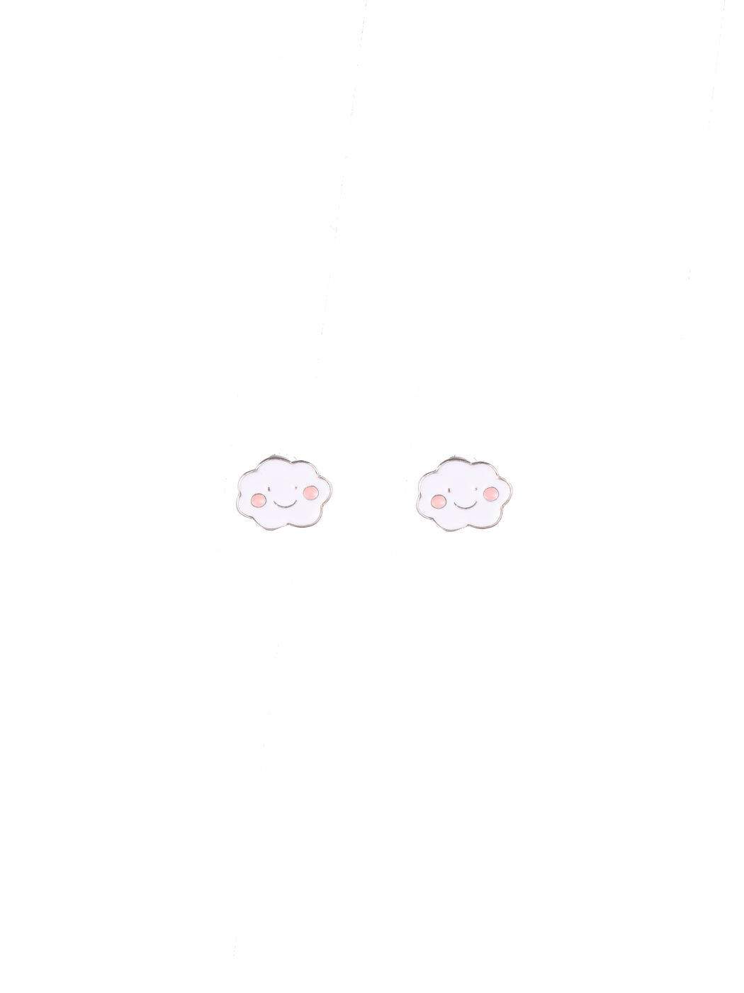 Happy Face Cloud Earrings