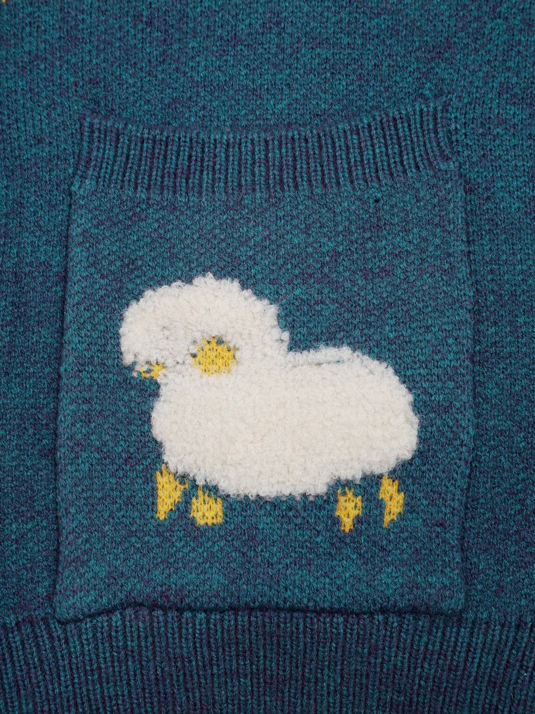 Cute Sheep Knit Cardigan