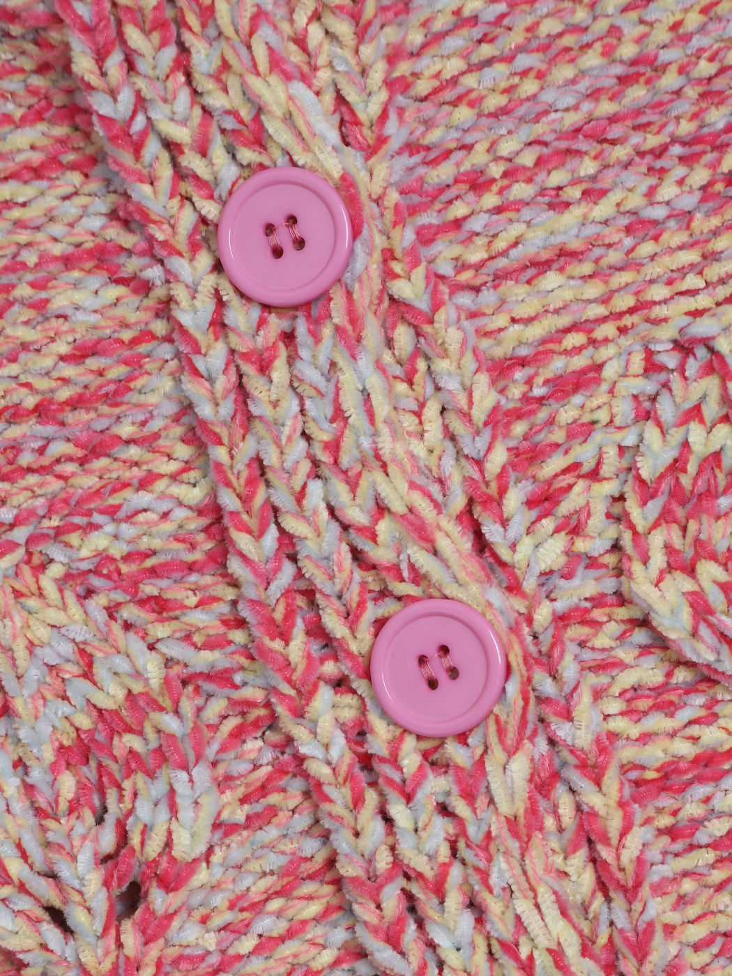 Pink Knit Cardigan