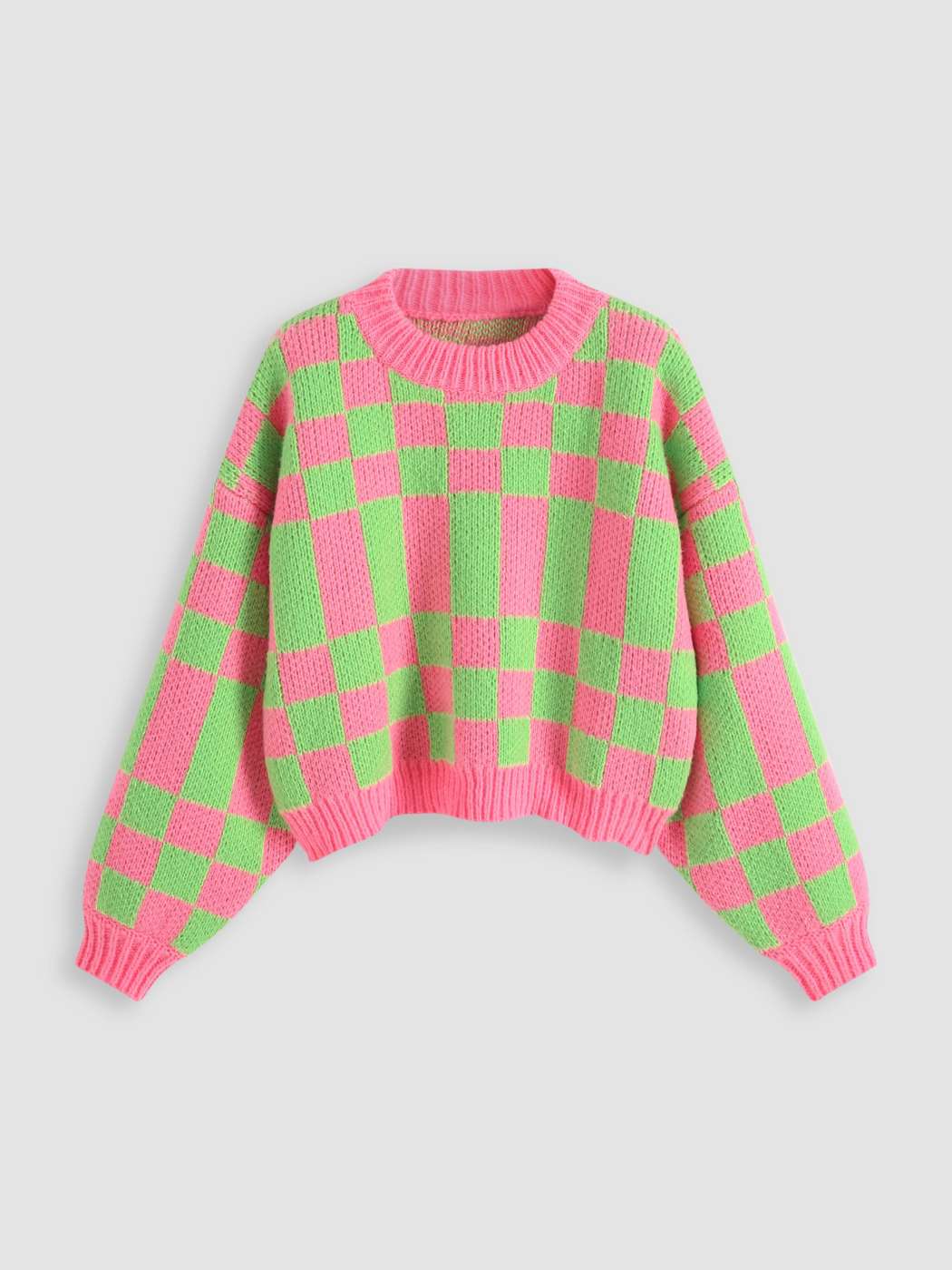 Jersey con motivo de cuadros Cider