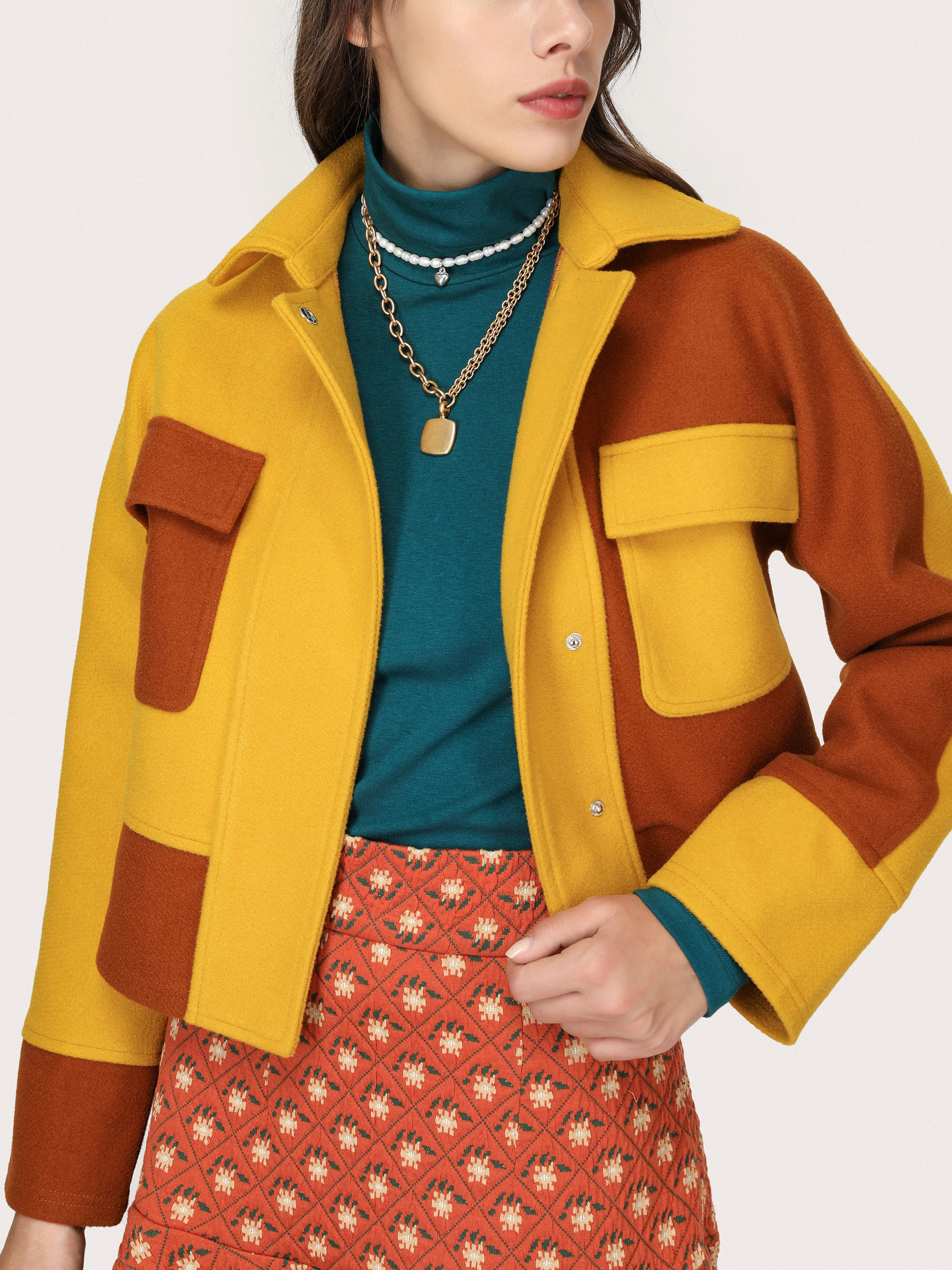 Mix And Match Coat Cider