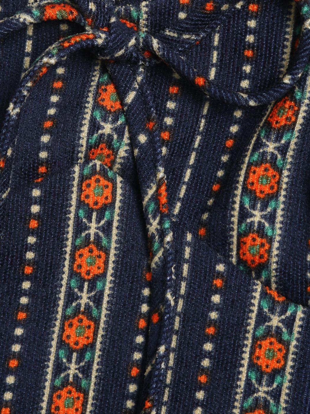 Tribal Corset Puff Sleeve Dress 