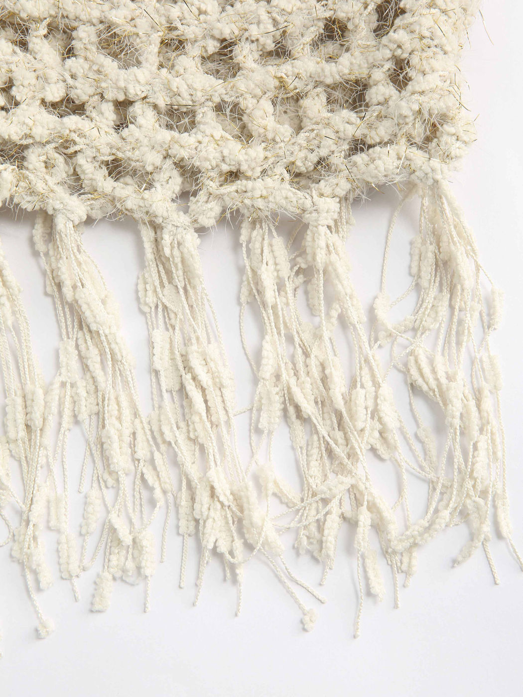 Hollow Tassel Crochet Cardigan