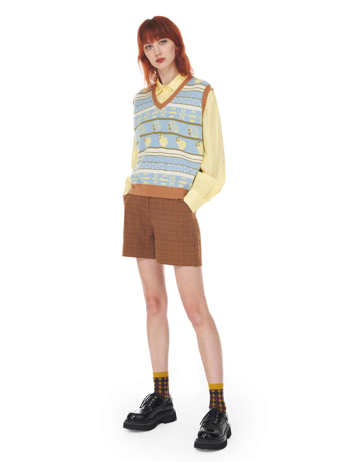Bright Yellow Long Sleeve Shirt