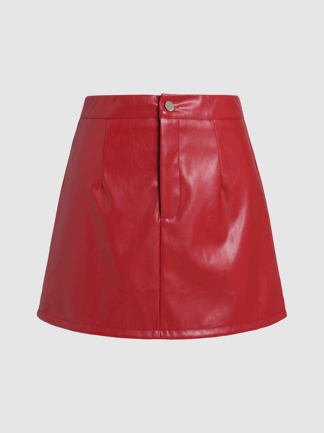 Asos Design Minigonna Rossa Pelle Gonne Donna Gonne Lunghe Piazza