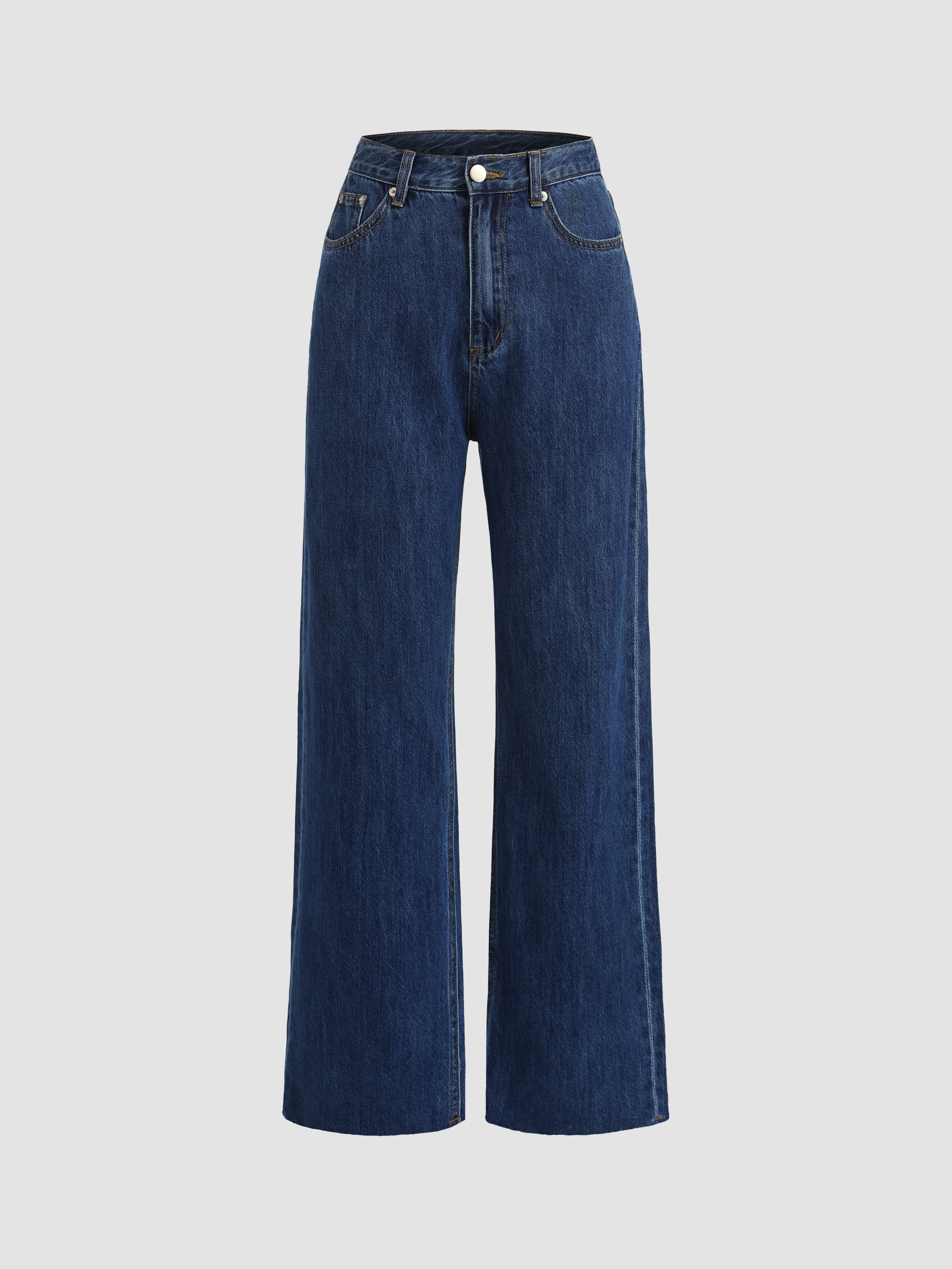 【STUMBLY】High Waist Wide Denim Western Outfits City Chic denim Denim Denim High Waist Wide