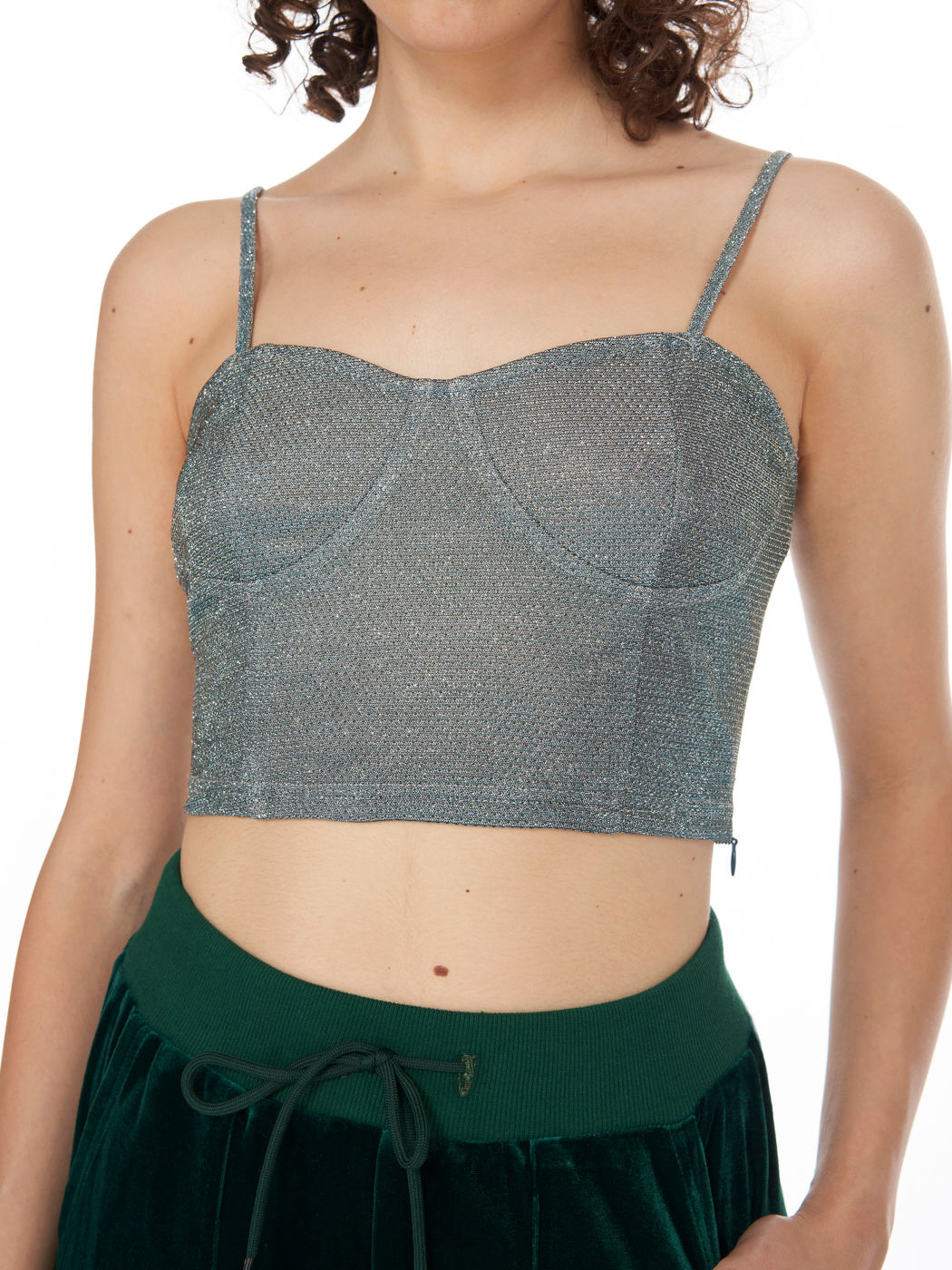 Glitter Tank Top Cider