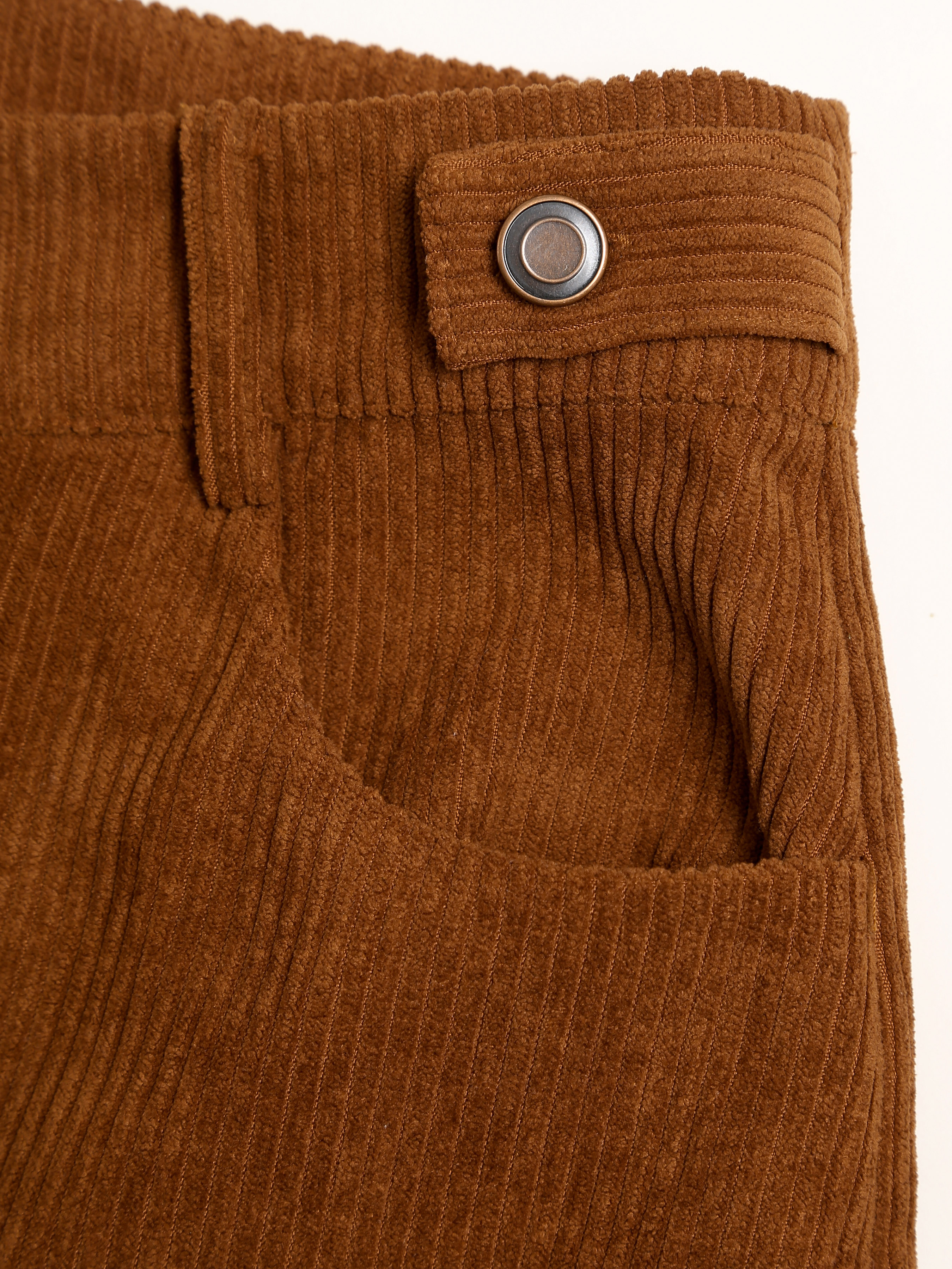 【DEARMINE】Niar Pocket Corduroy Pants Peter Millar Crown Corduroy Pants Men's Size 38 Brown