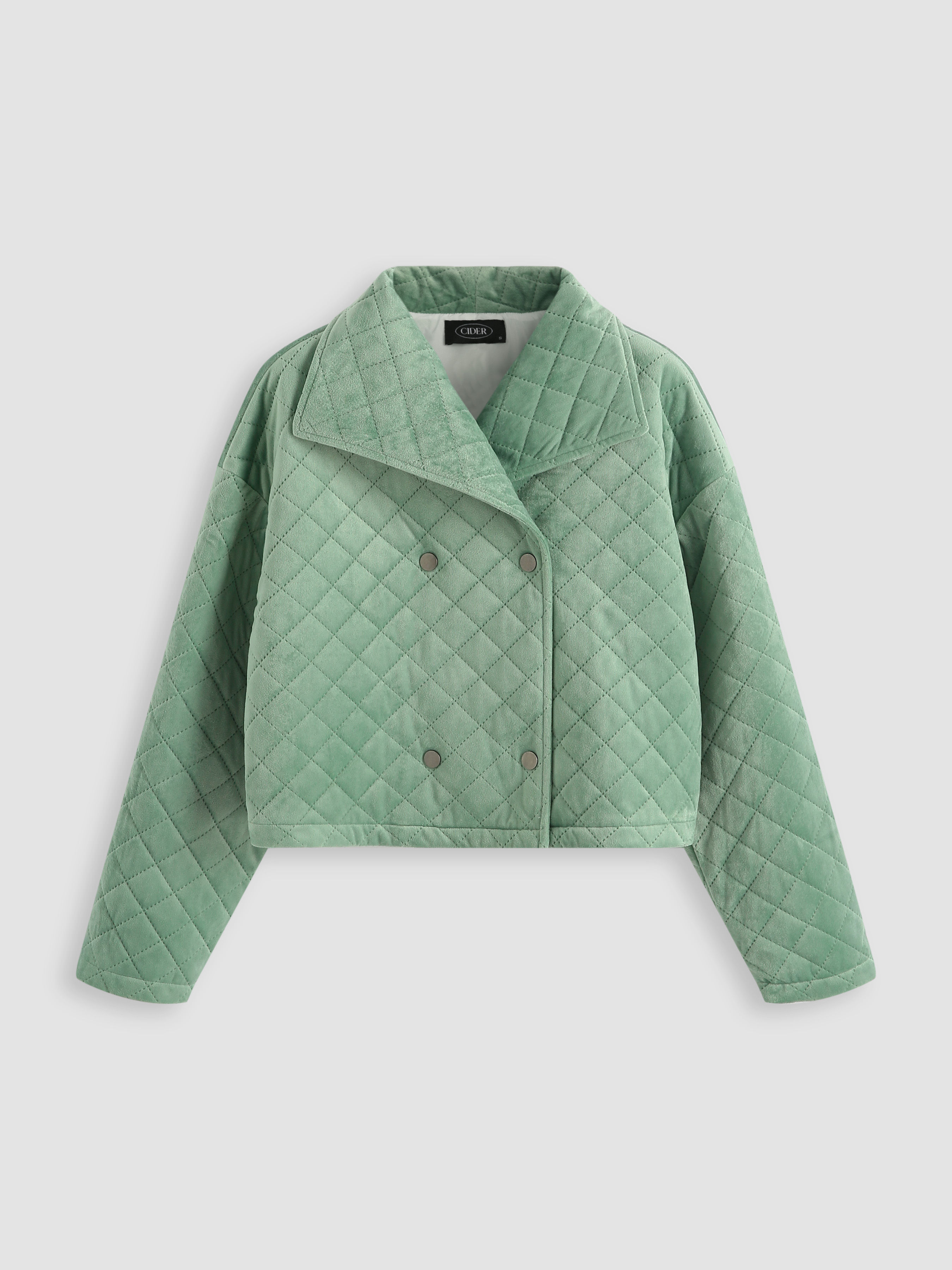 Velvet Argyle Jacket