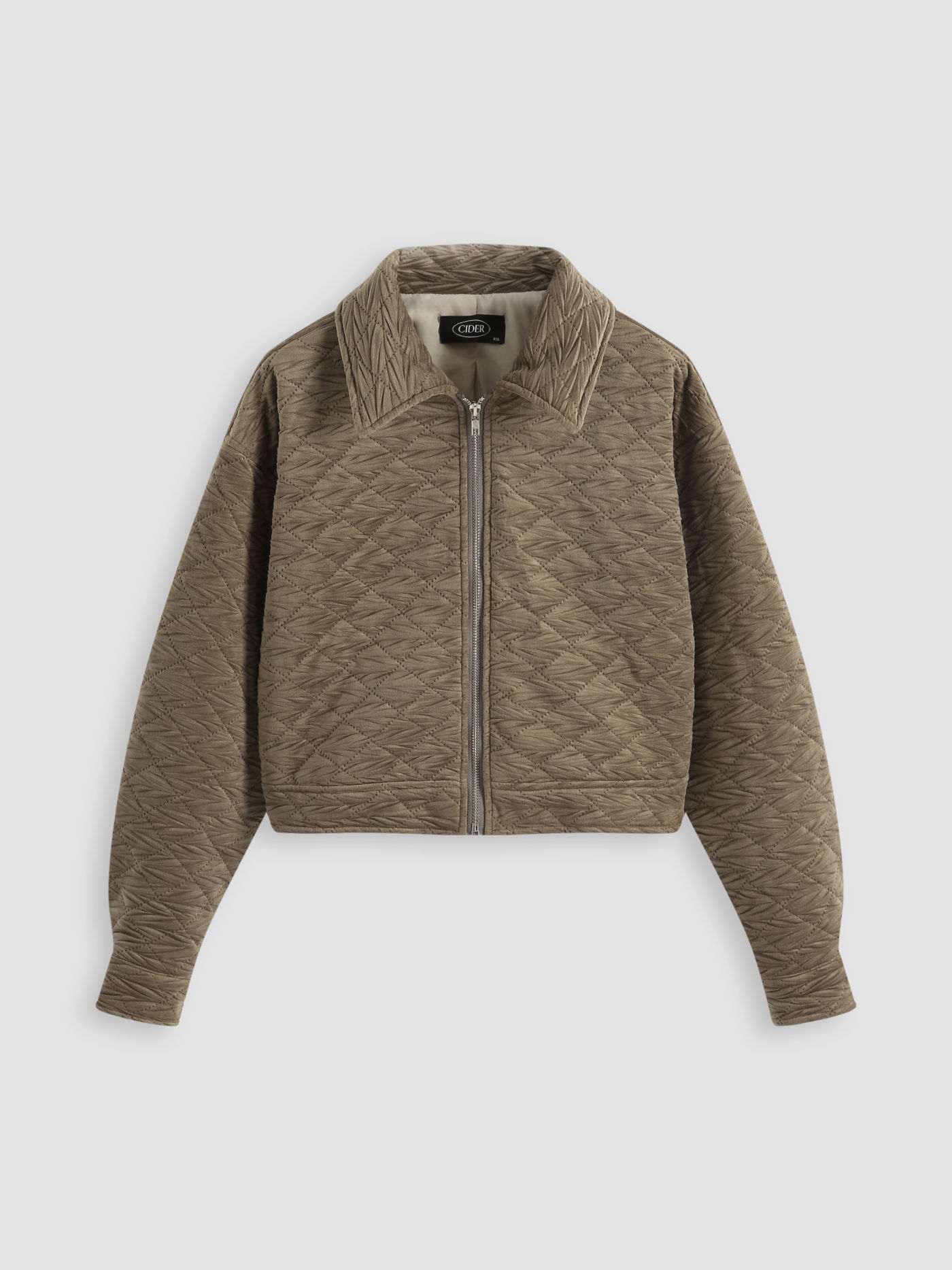Quilted Zip Up Jacket