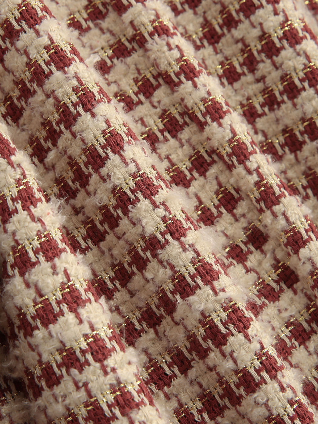 Lady Tweed Fringe Jacket Cider