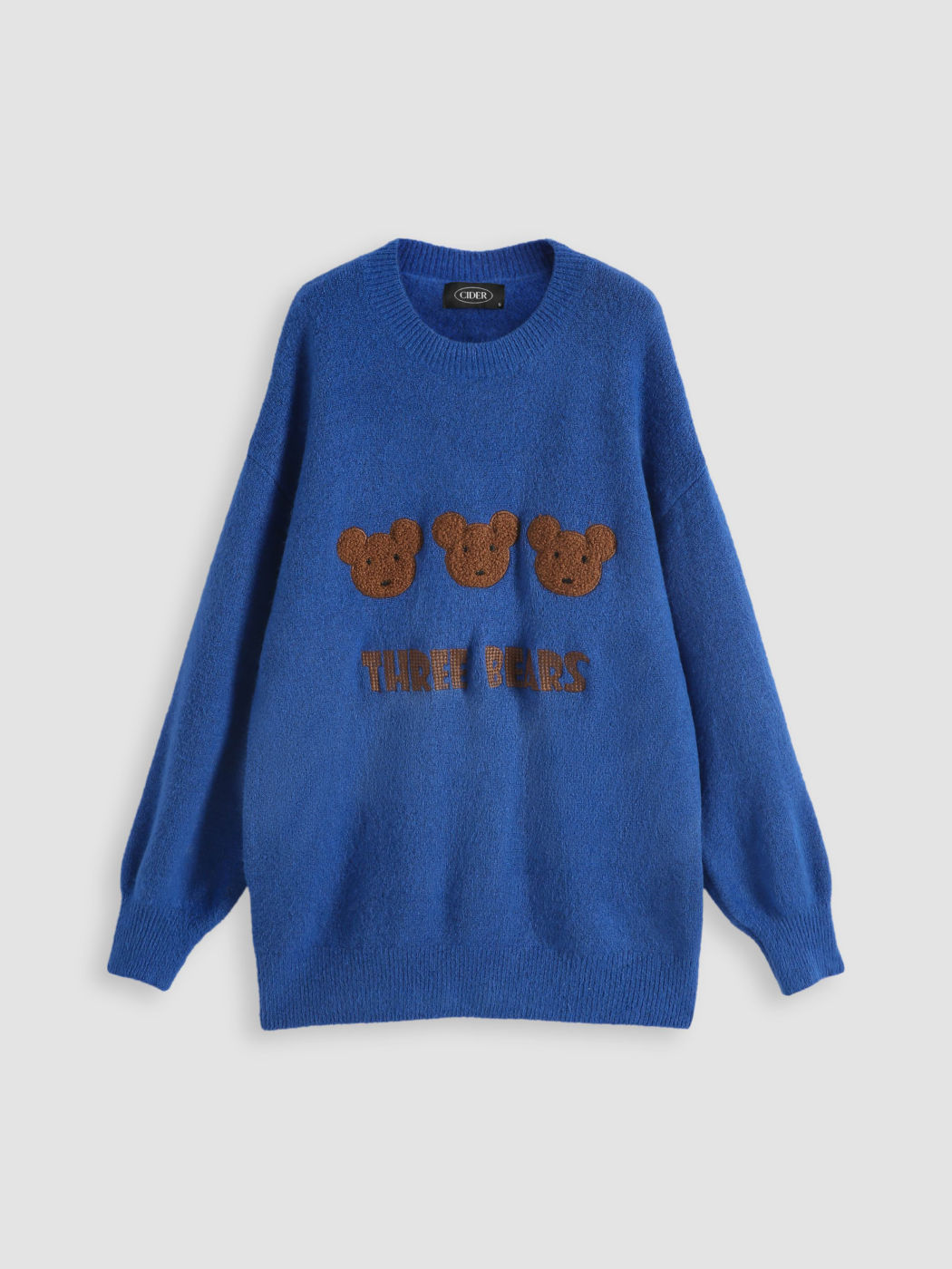 Bear Pattern Sweater For School Daily Casual Date