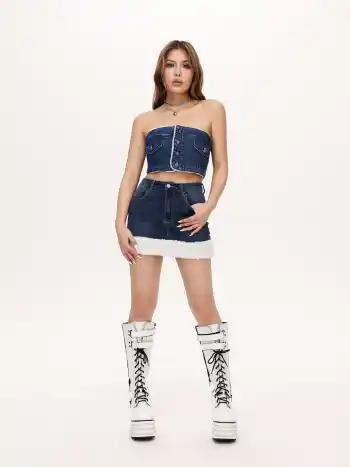  Total Diva Jeans Tube Oberteil