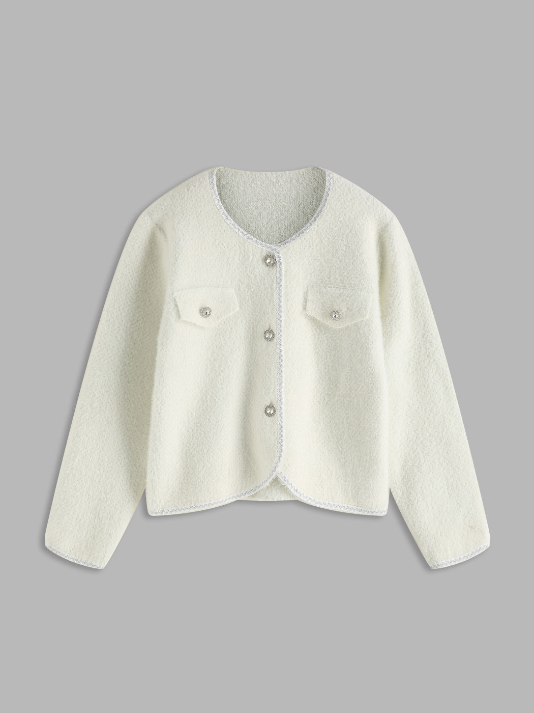 Solid Knit Cardigan