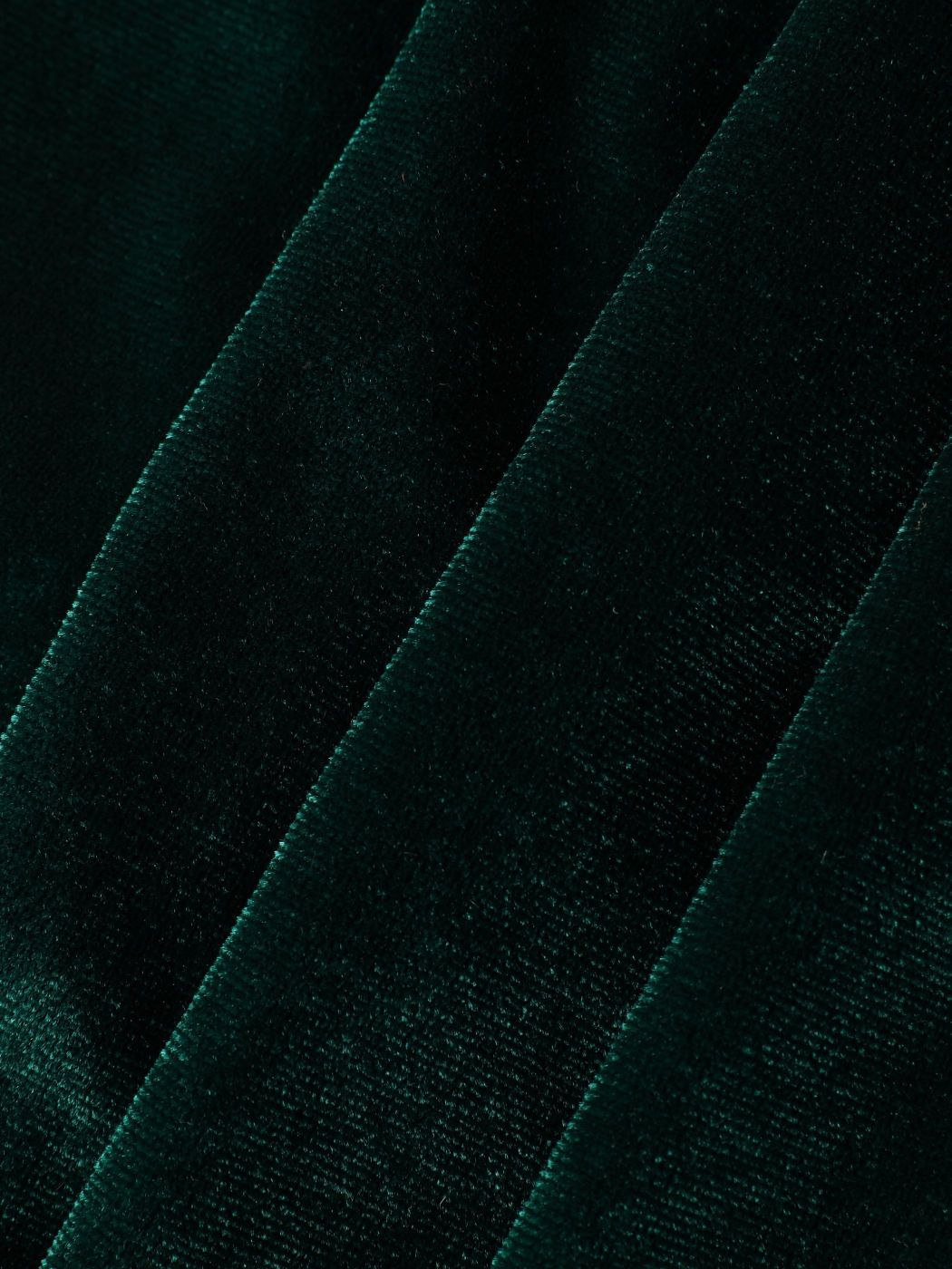 Solid Velvet Mini Dress