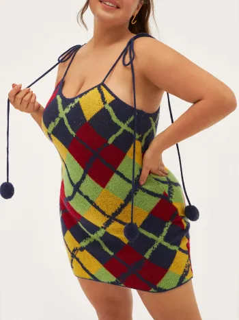 It's All Fun and Games Mini Dress Curve & Plus