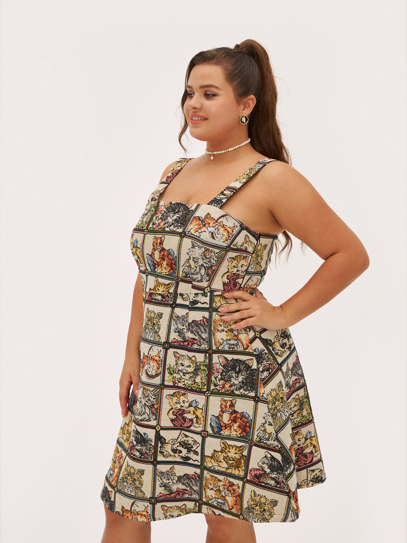 torrid cat dress