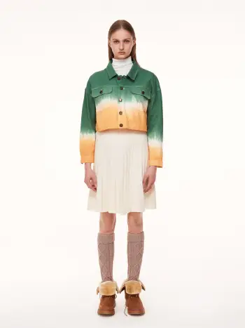 Giacca con bottoni Tie Dye