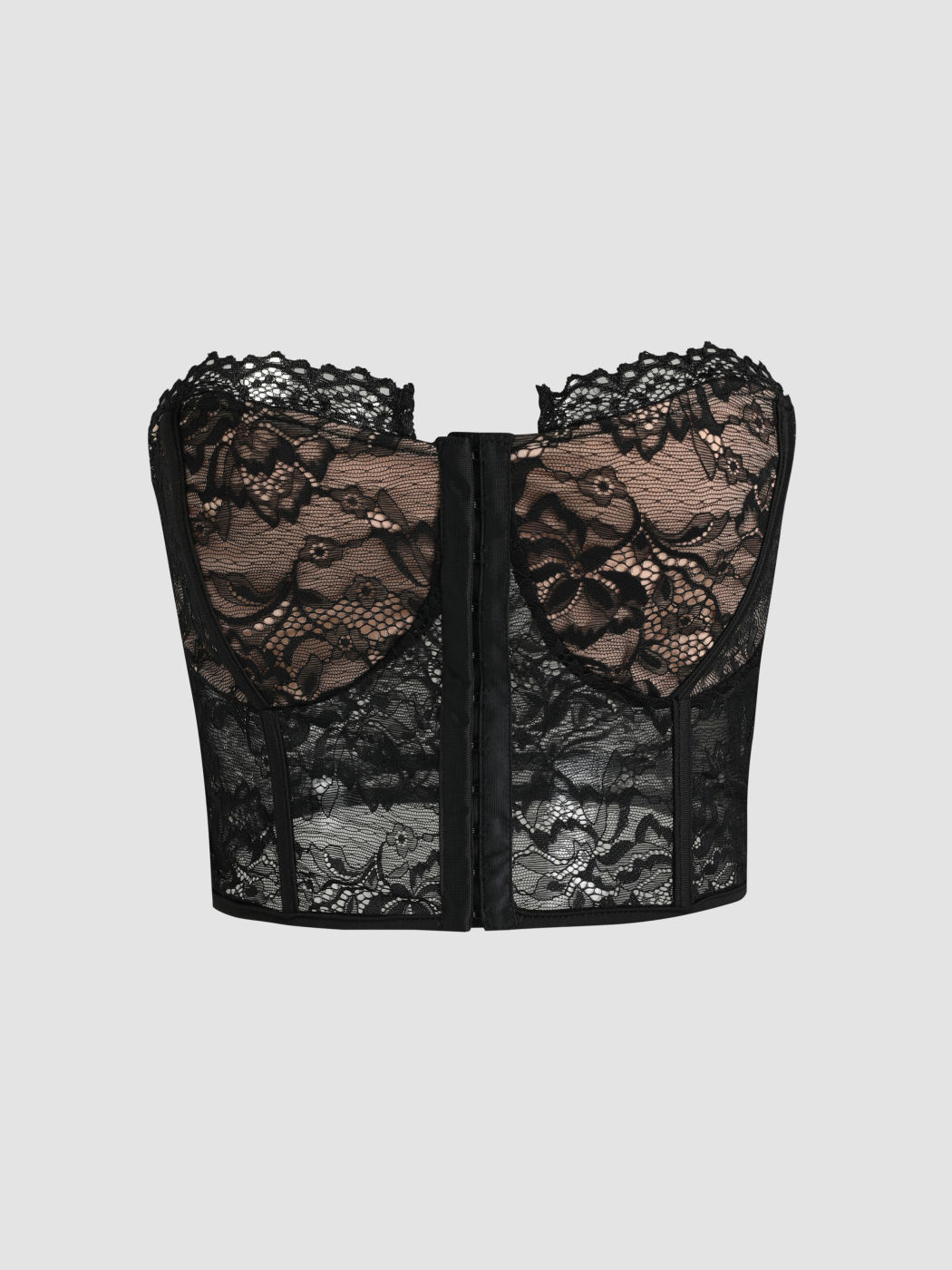 Floral Lace Corset Tank Top For Daily Casual Date