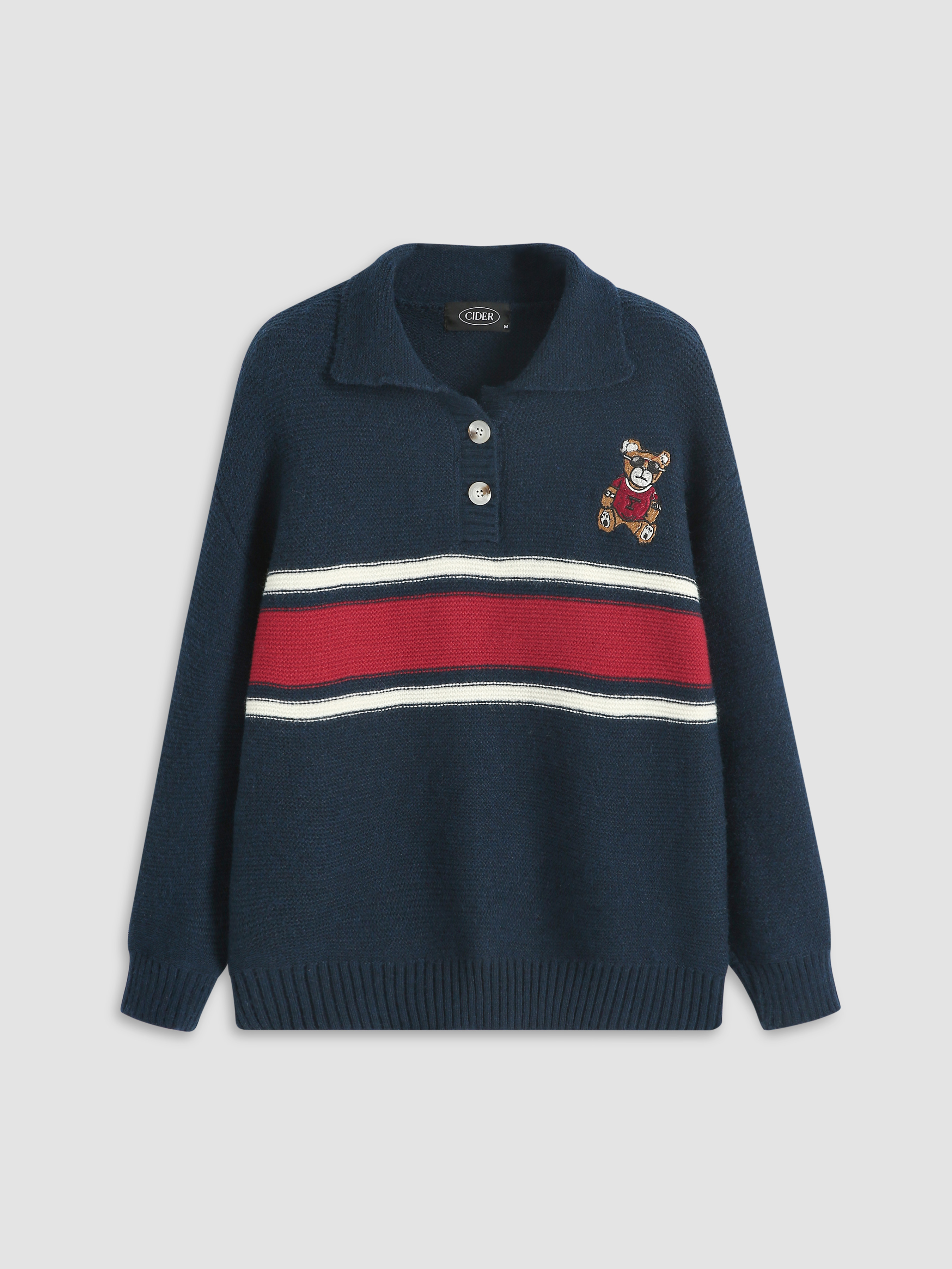 Cool Bear Polo Sweater Cider