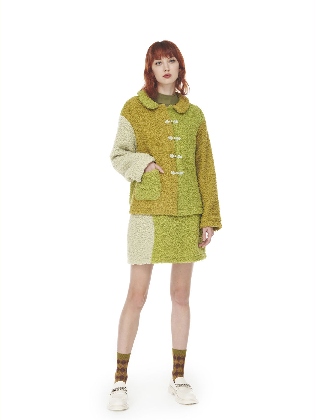 On My Turf Mini Skirt