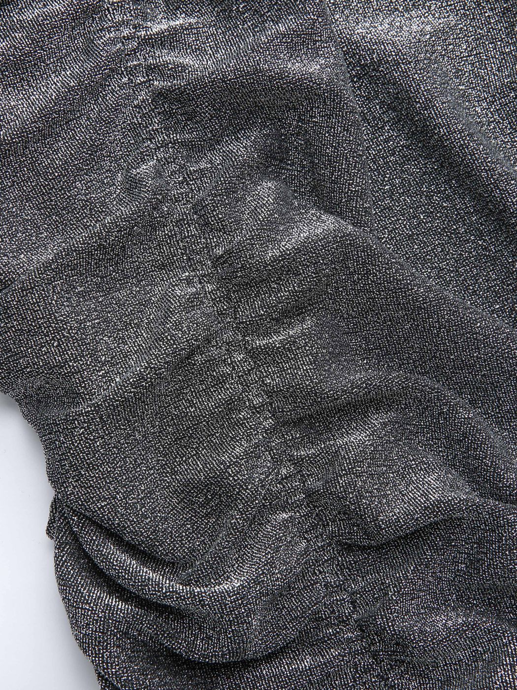 Cowl Neck Bodycon Glitter Dress Cider