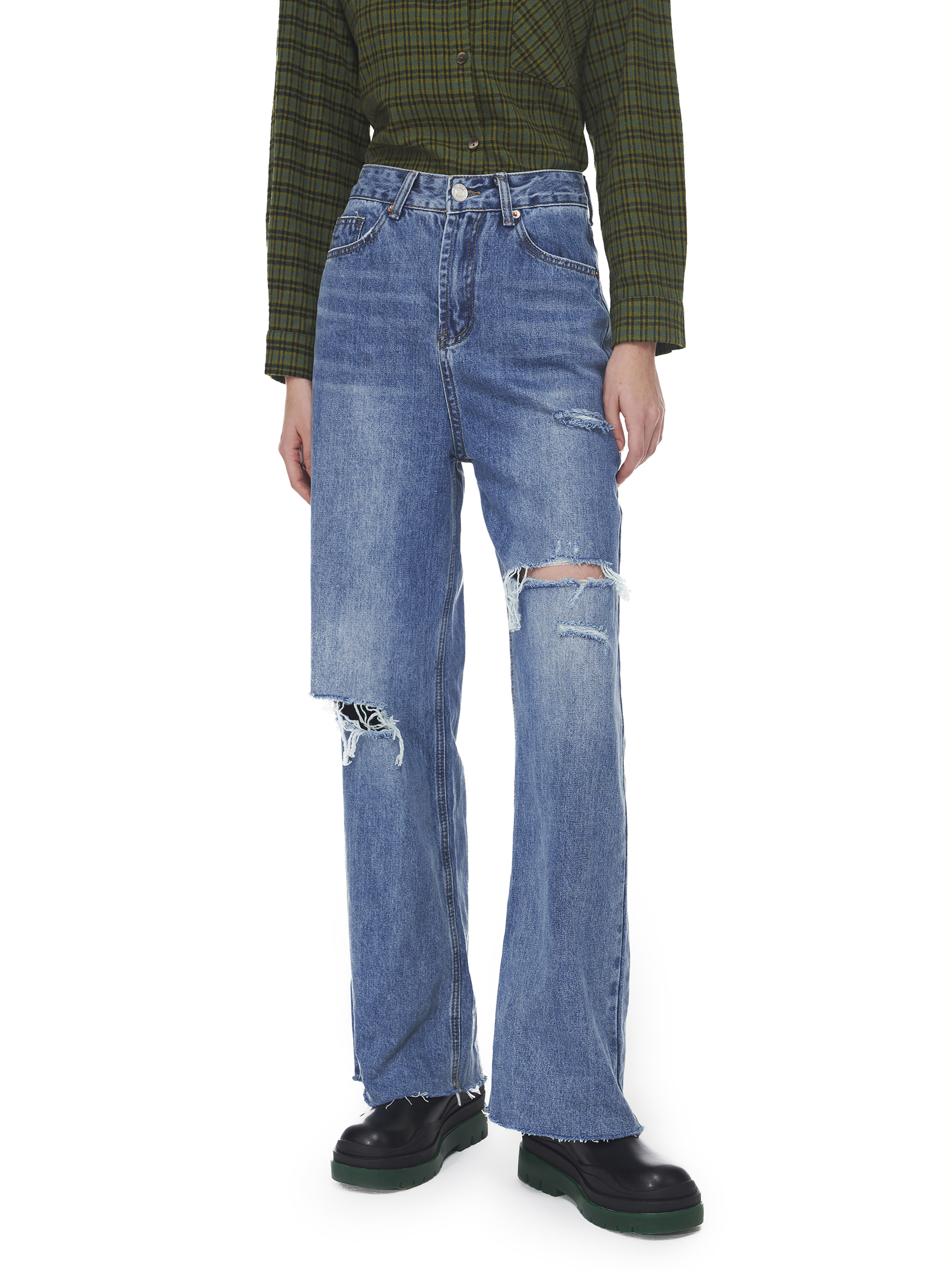 Cool Ripped Jeans For Daily Casual