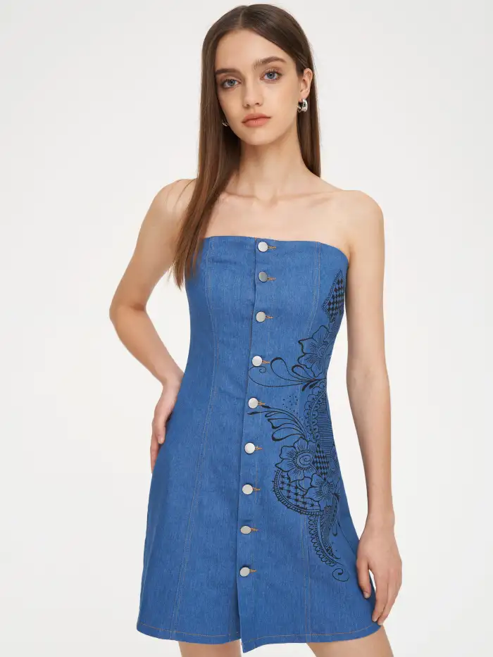princess polly baby blue dress a summer dress kind of day 🌷 Dress main image 0