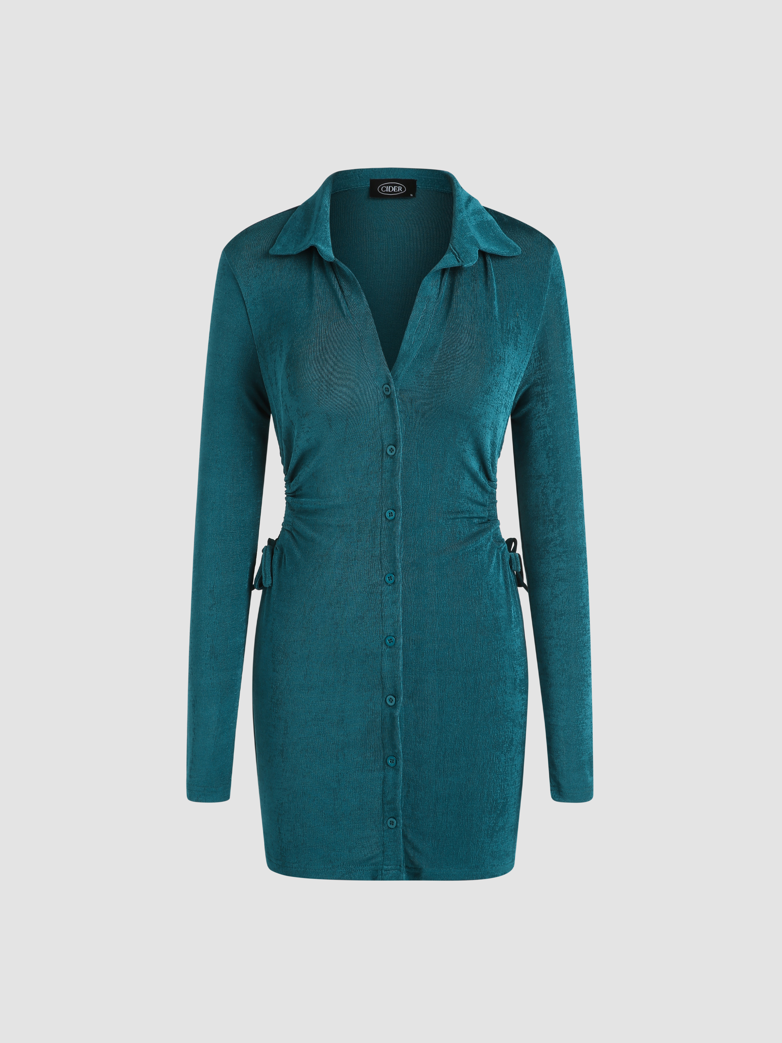 Vneck Party Dress Cider