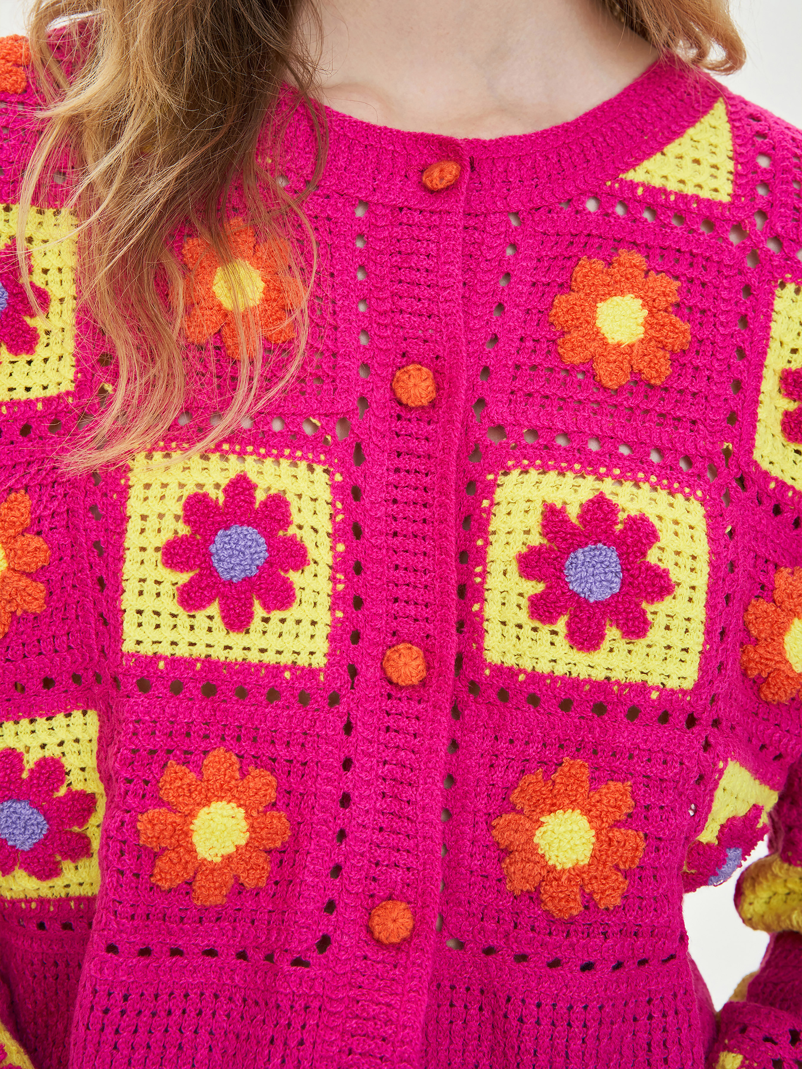 花柄パッチワーク セーター 花柄パッチワーク セーター | Desigual (Women)/デシグアル