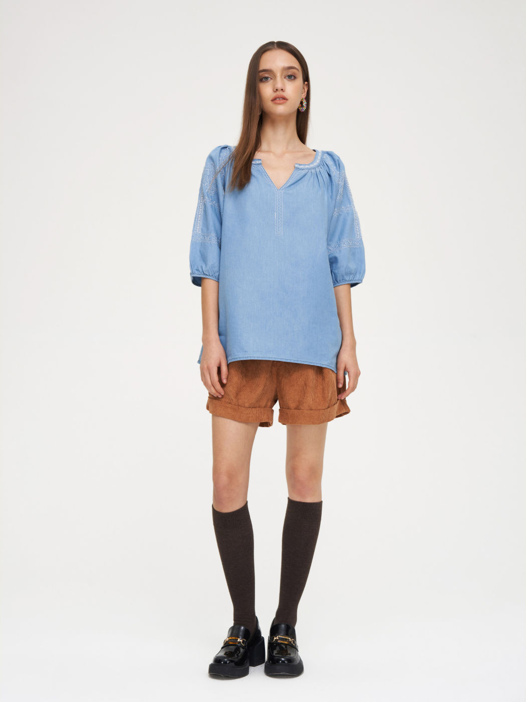 Schnittmuster Jeansbluse